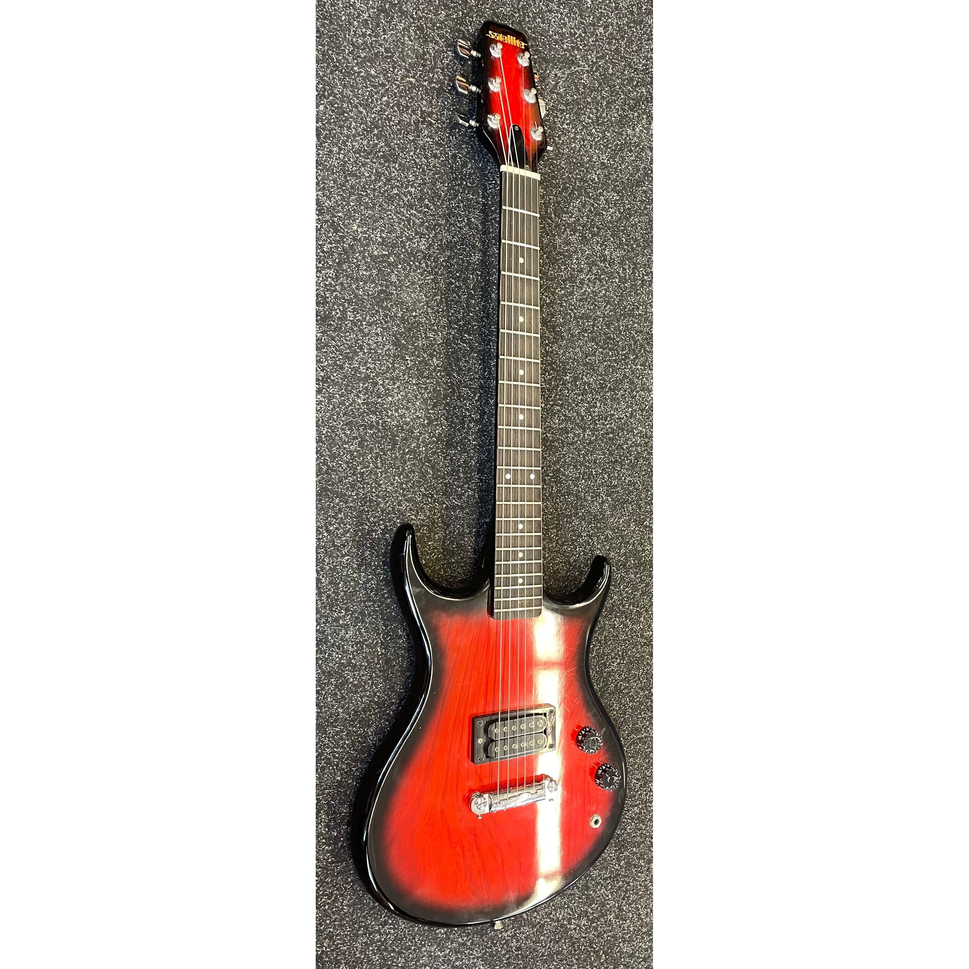 Satellite Double Cut Electric Guitar 1970s with Carry Case Pre-Owned