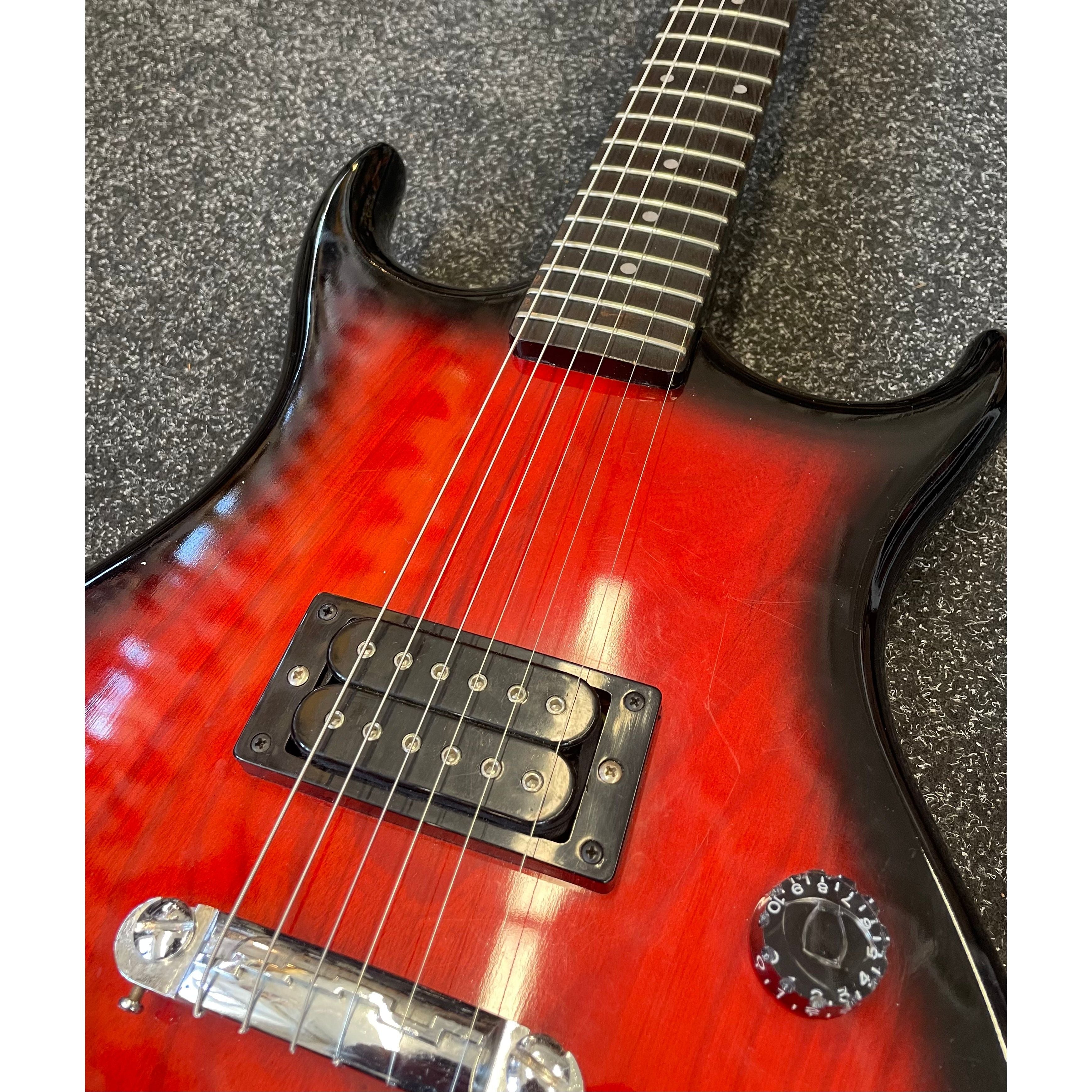 Satellite Double Cut Electric Guitar 1970s with Carry Case Pre-Owned