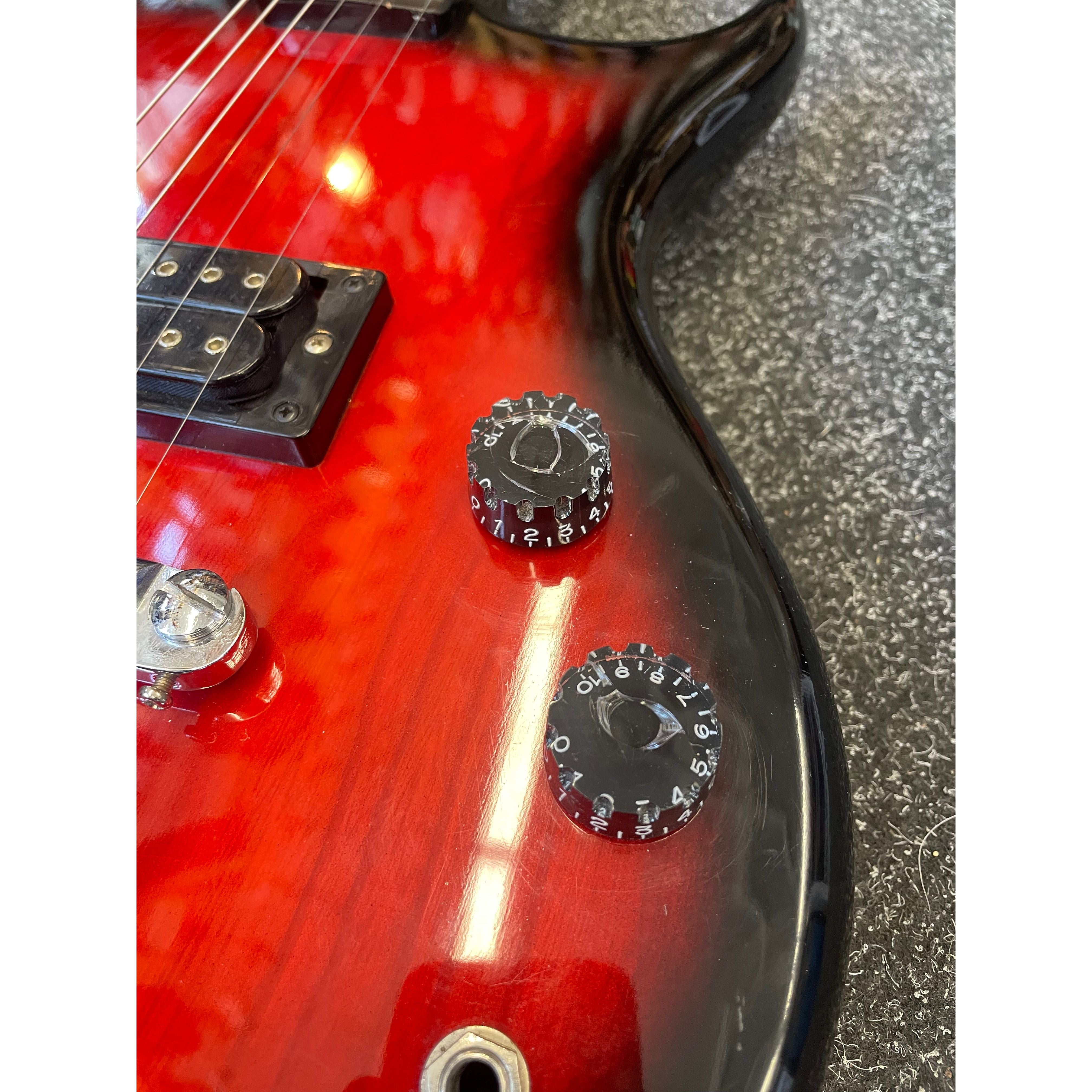 Satellite Double Cut Electric Guitar 1970s with Carry Case Pre-Owned
