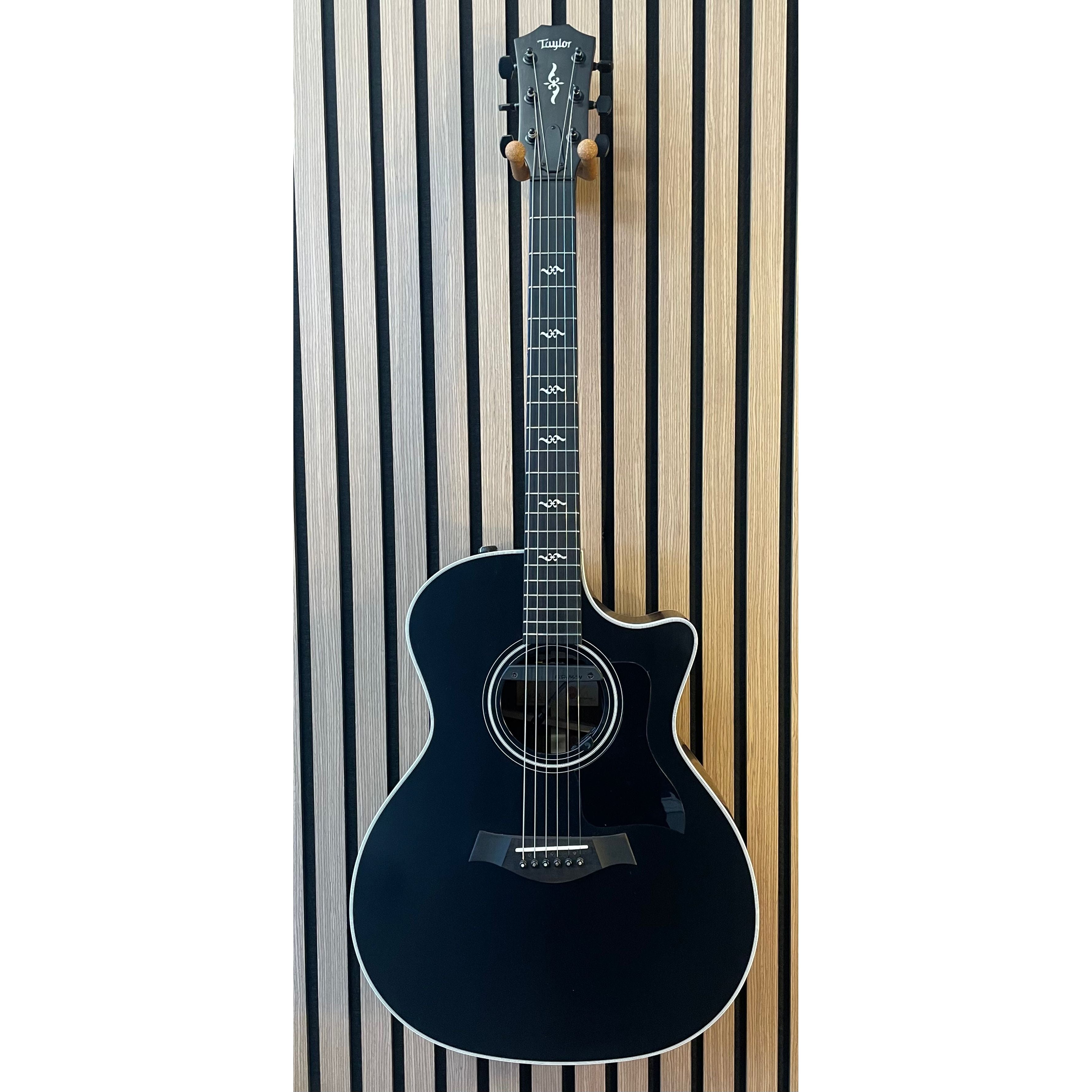 Taylor 414CE-R Blacktop Limited Edition with Fishman Split Earth Pickup System and Hardcase Pre-Owned