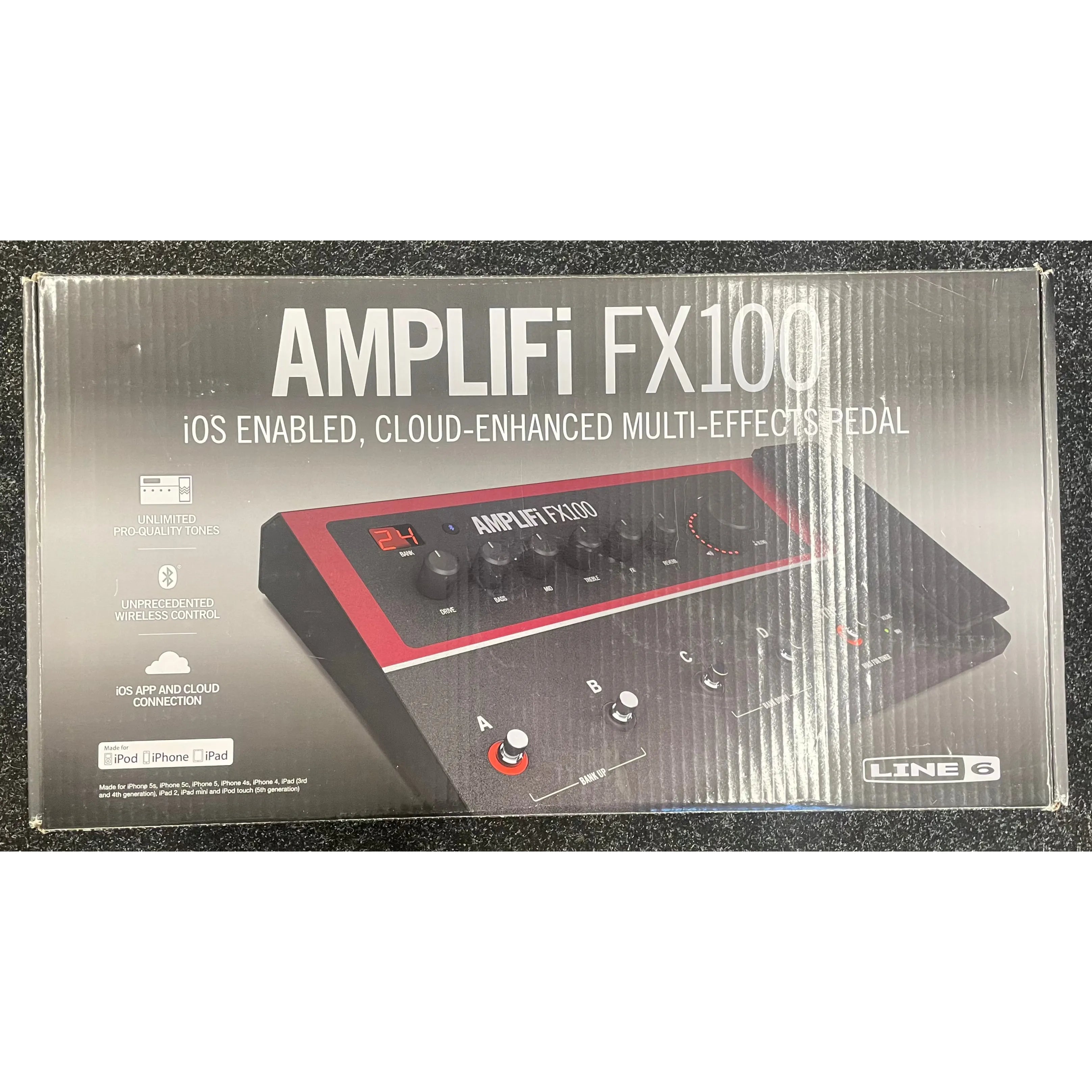 Line 6 AMPLIFi FX100 Multi Effects Pedal with Automatic Tone Matching Pre-Owned