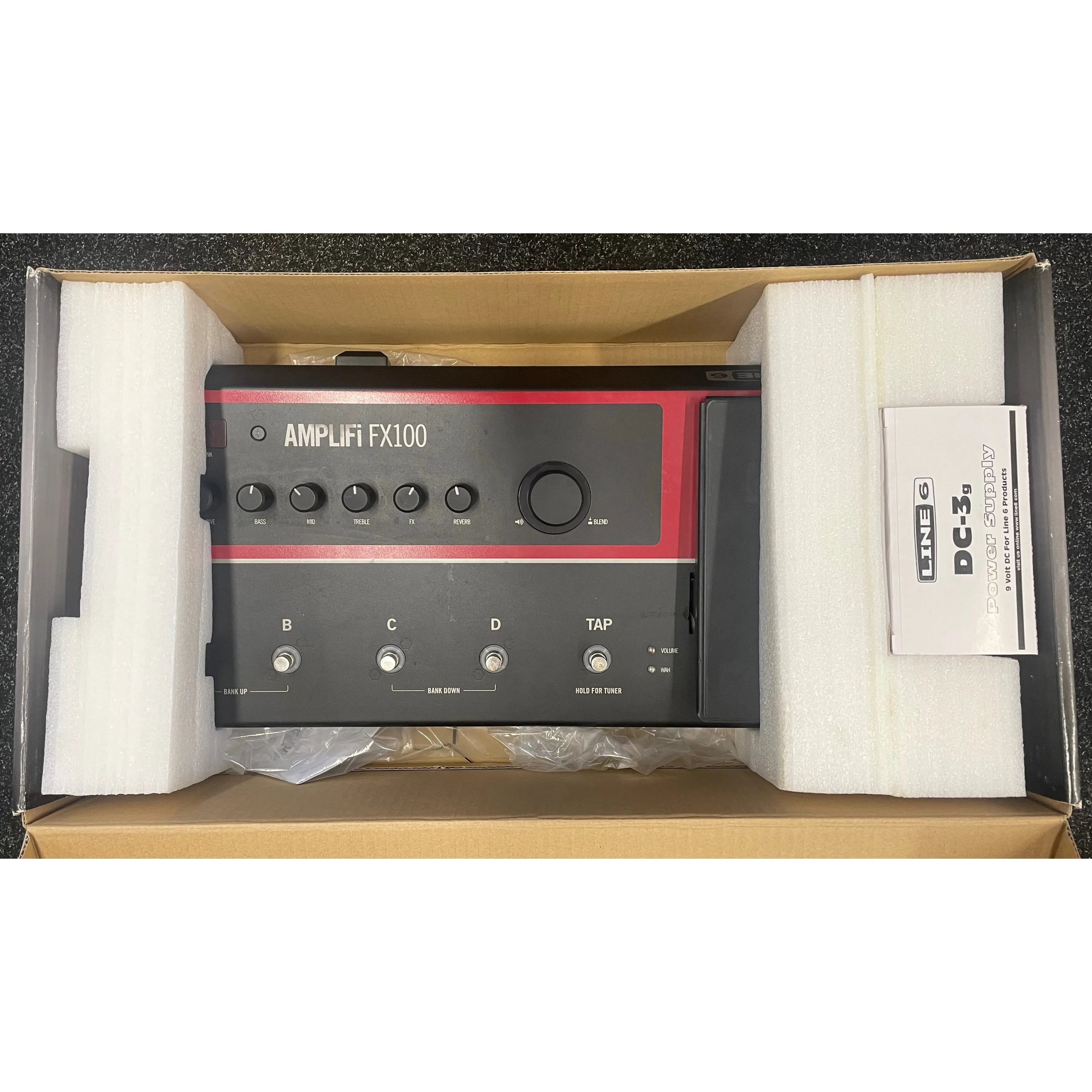 Line 6 AMPLIFi FX100 Multi Effects Pedal with Automatic Tone Matching Pre-Owned