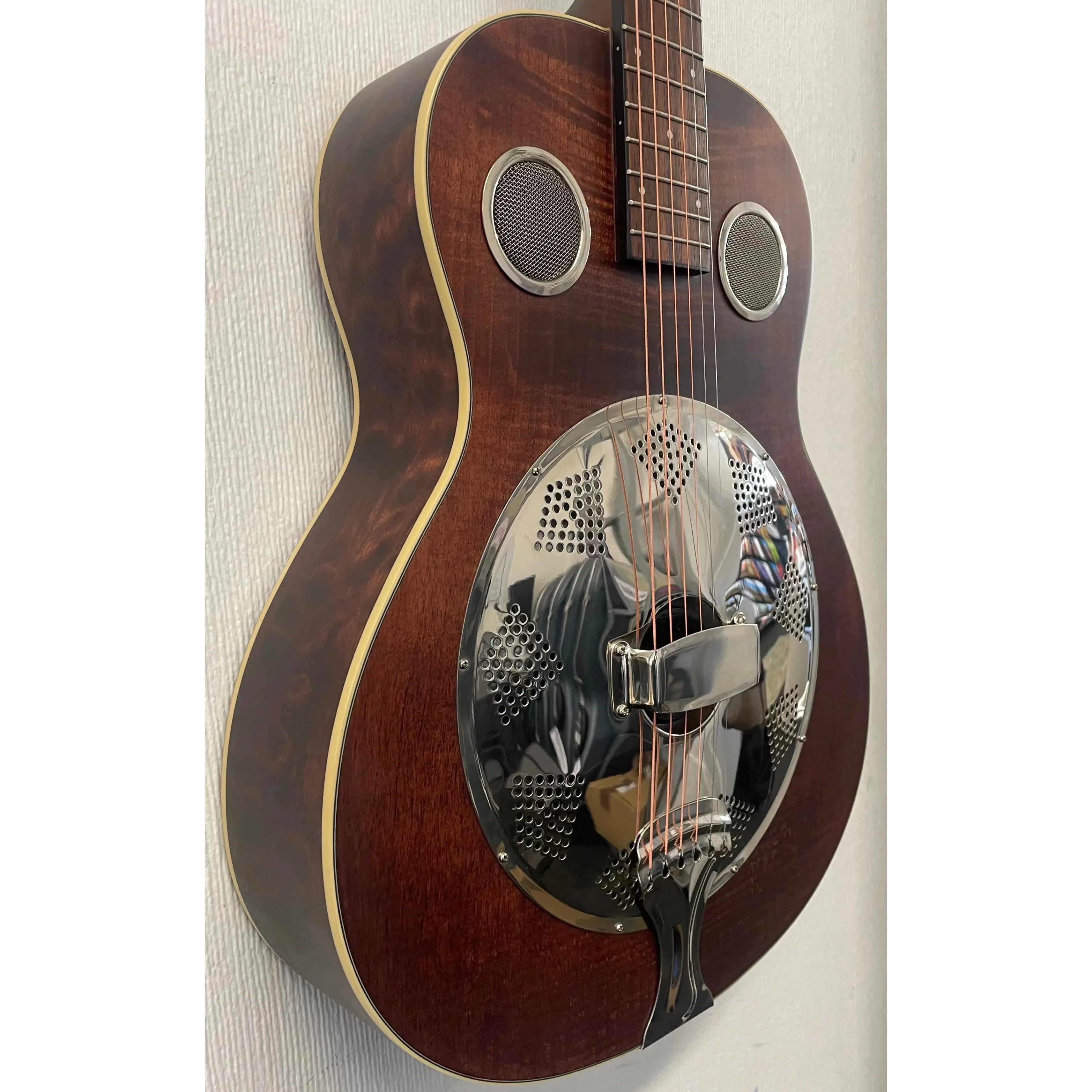 Fender Brown Derby Resonator Acoustic Guitar with Gigbag Pre-Owned