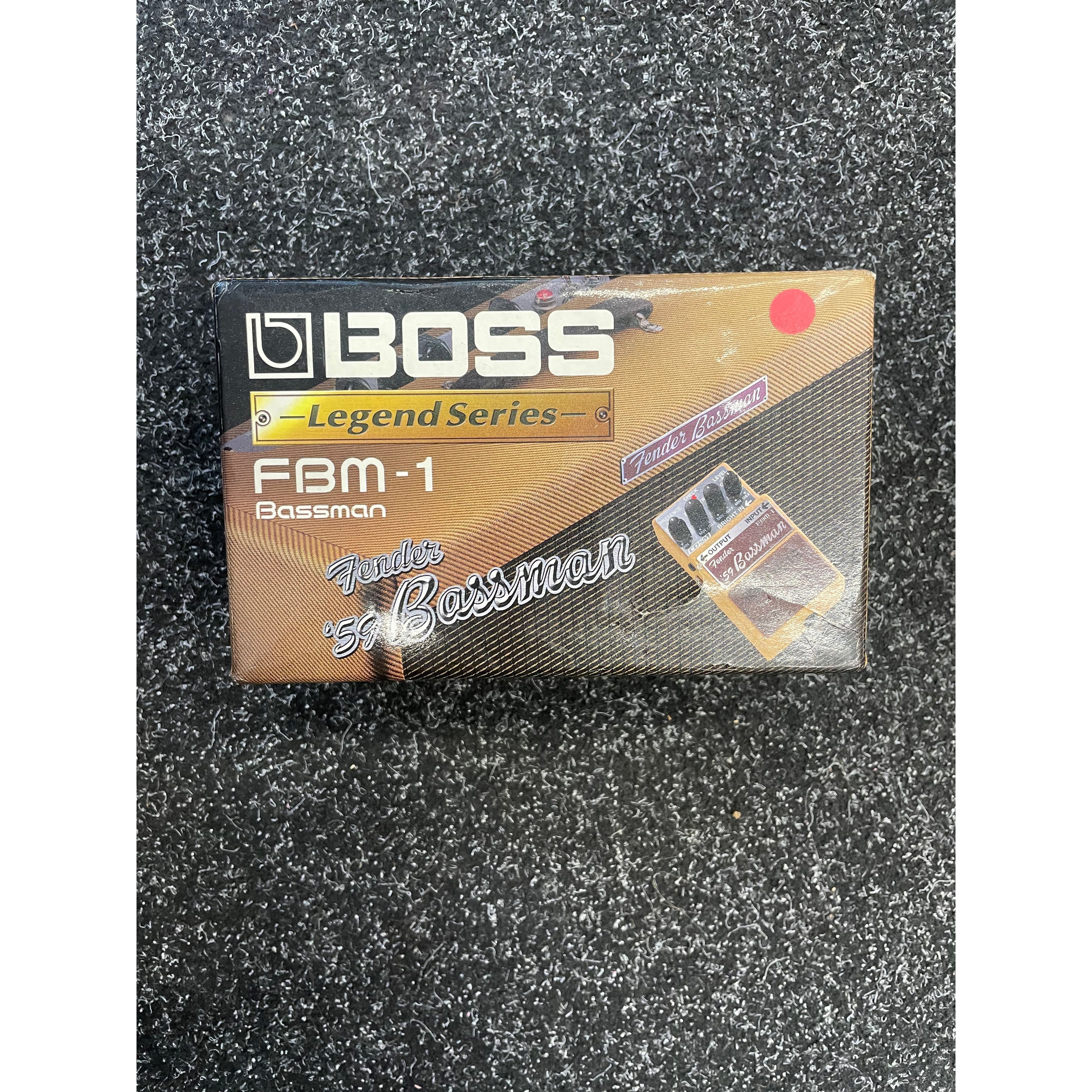 Boss Fender '59 Bassman FBM-1 Overdrive Pedal Pre-Owned