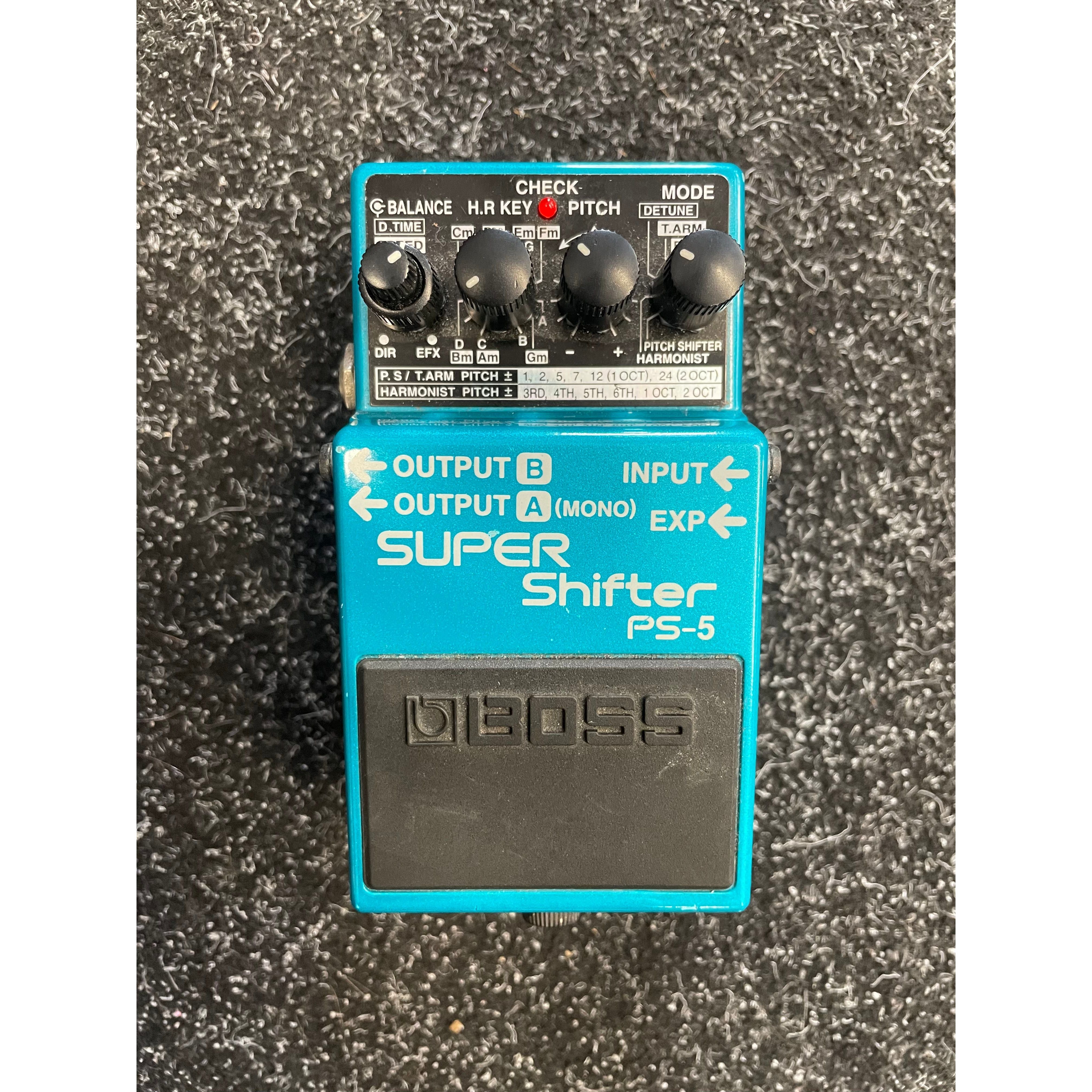 Boss Super Shifter PS-5 Pitch Shift Pedal Pre-Owned