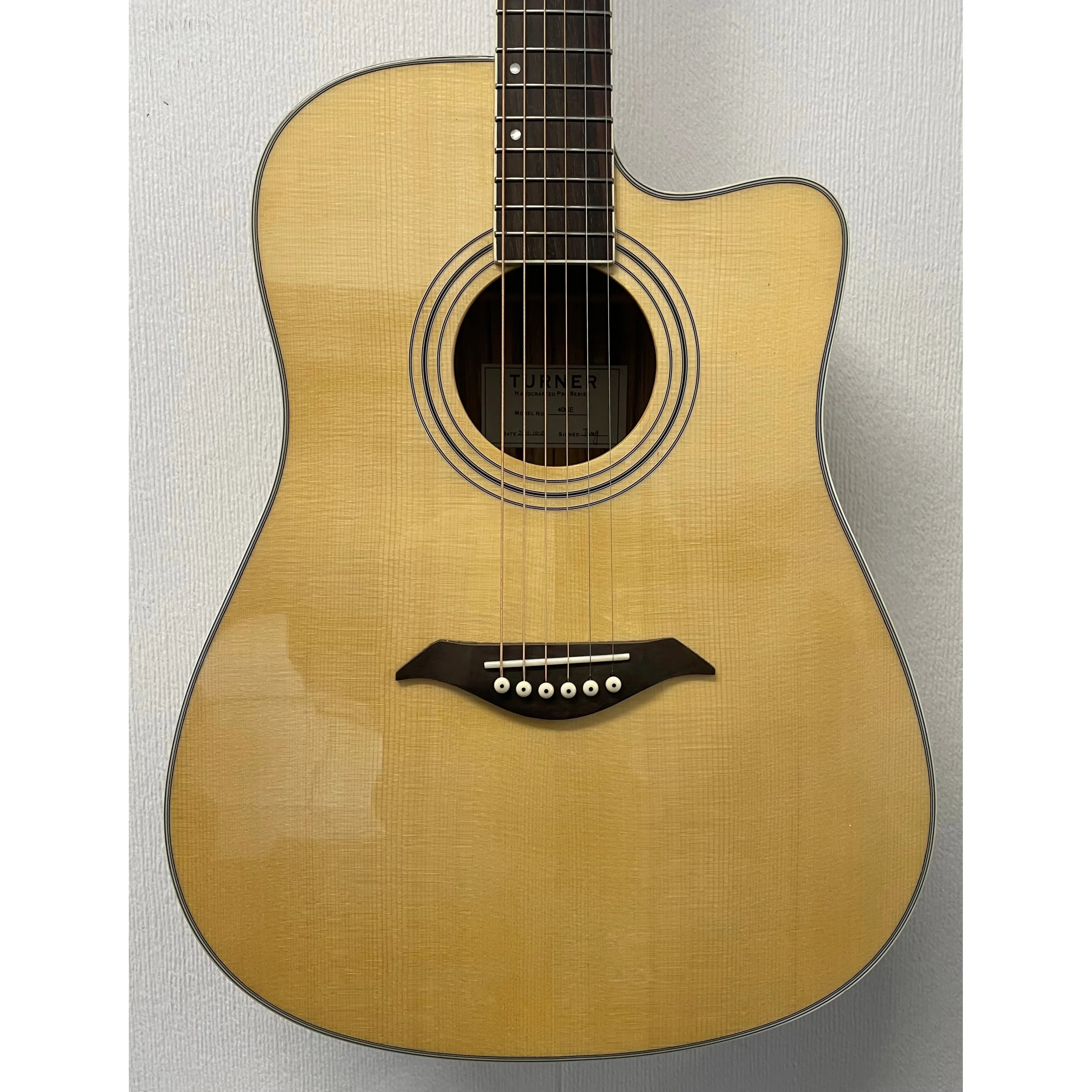 Turner Dreadnought 40CE Electro Acoustic Guitar