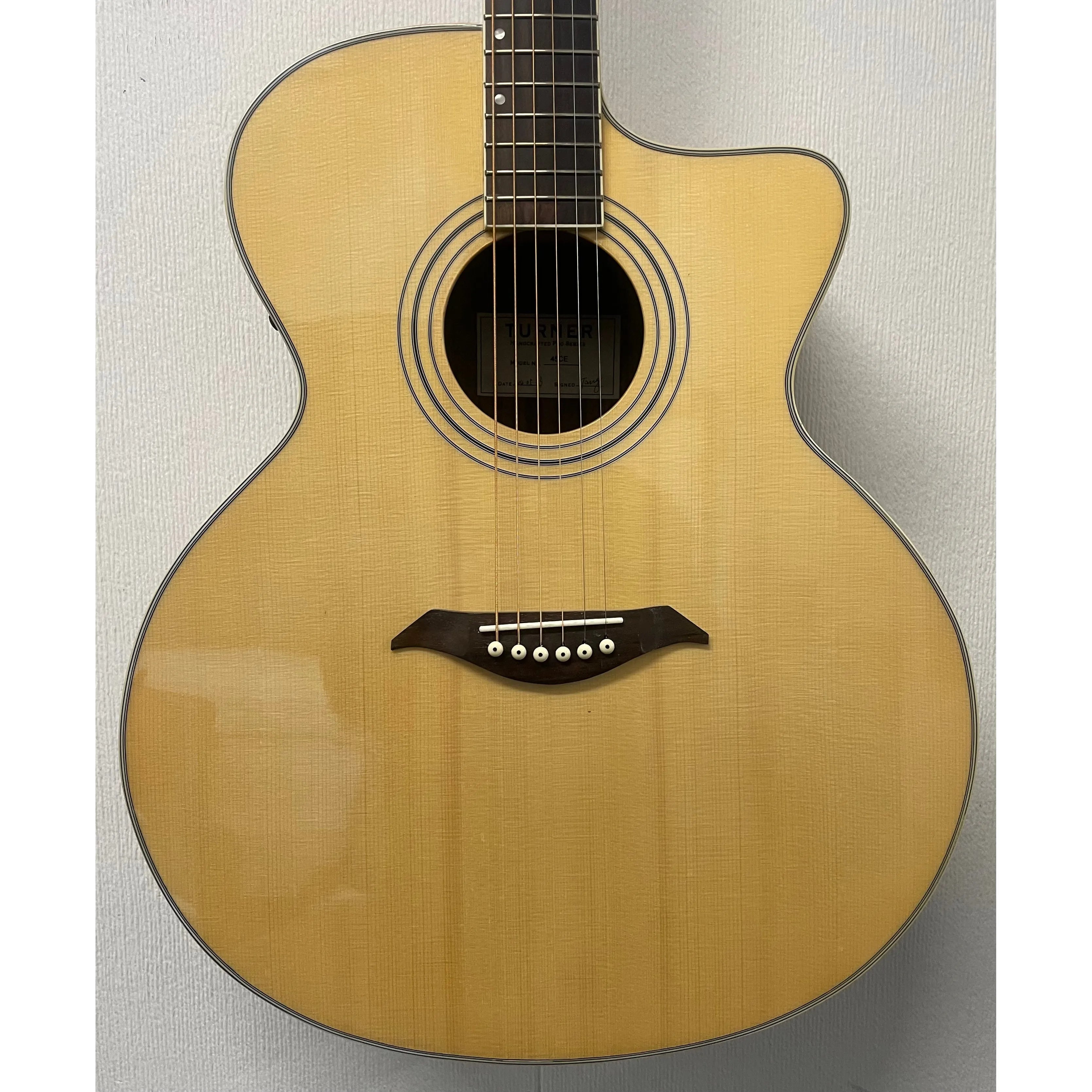 Turner Jumbo 45CE Electro Acoustic Guitar