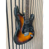 Aria STG Series Strat-Style Electric Guitar Modified with Soap Bar Pickups in Sunburst with Gigbag Pre-Owned