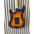 Aria STG Series Strat-Style Electric Guitar Modified with Soap Bar Pickups in Sunburst with Gigbag Pre-Owned