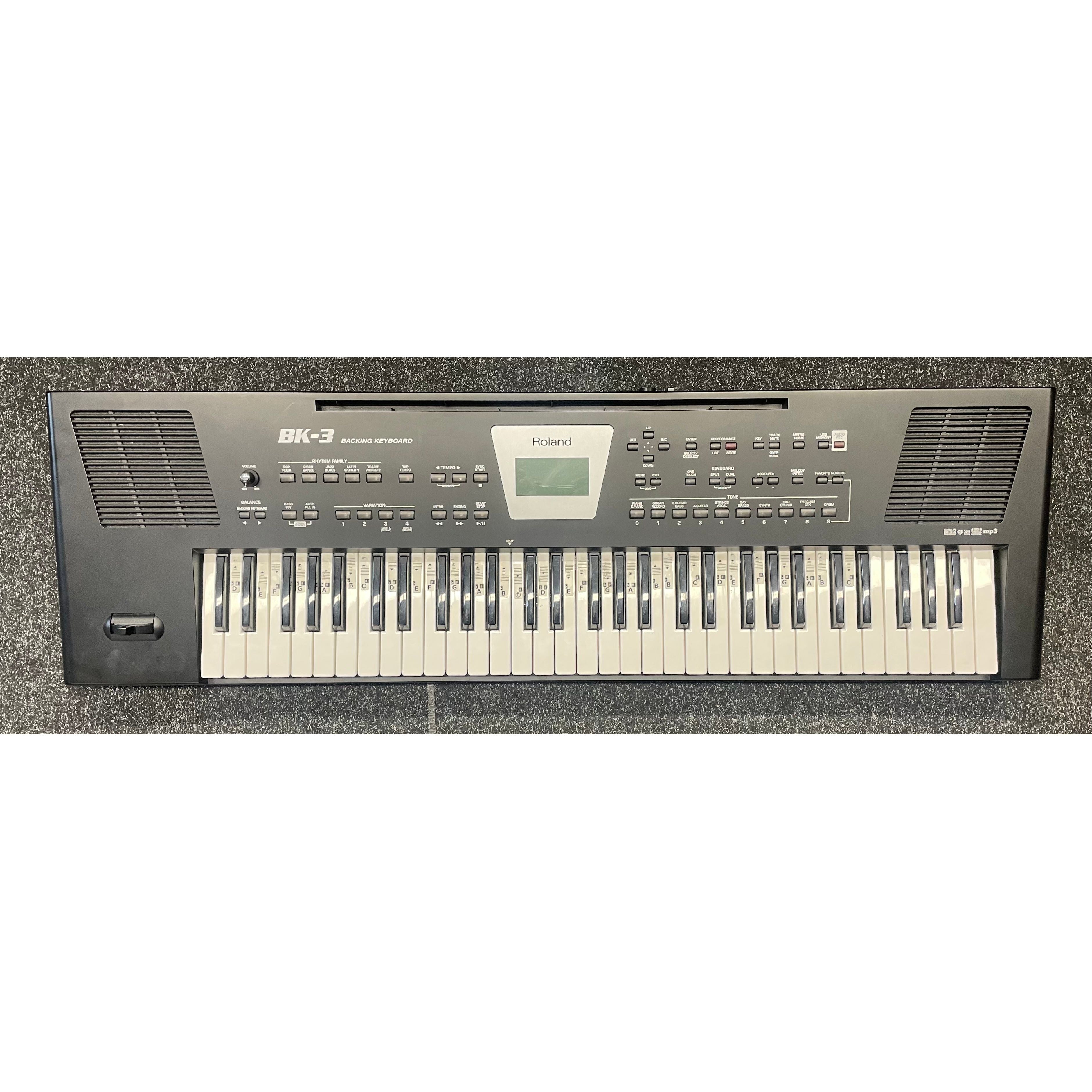 Roland BK-3 Backing Keyboard with Gigbag Pre-Owned