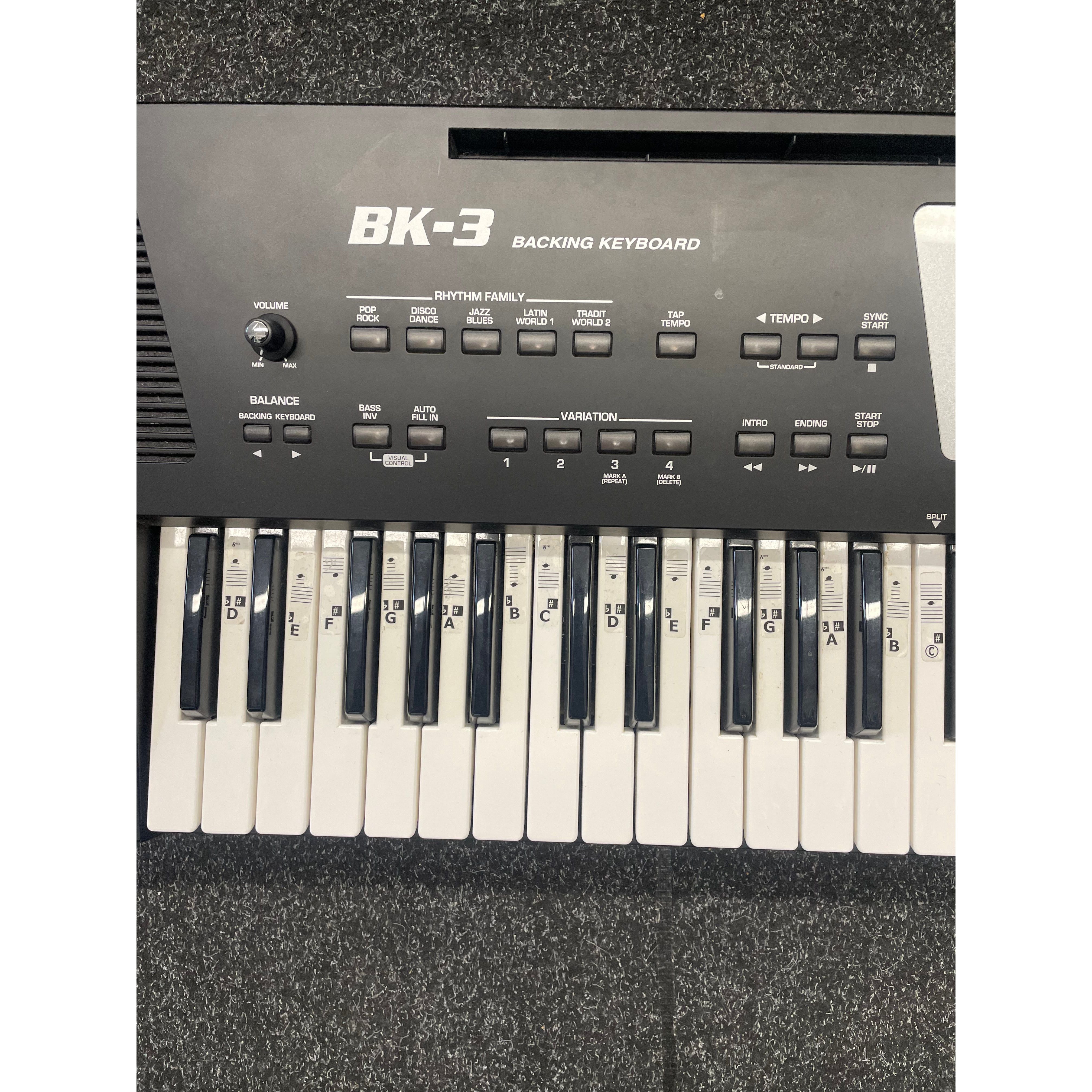 Roland BK-3 Backing Keyboard with Gigbag Pre-Owned