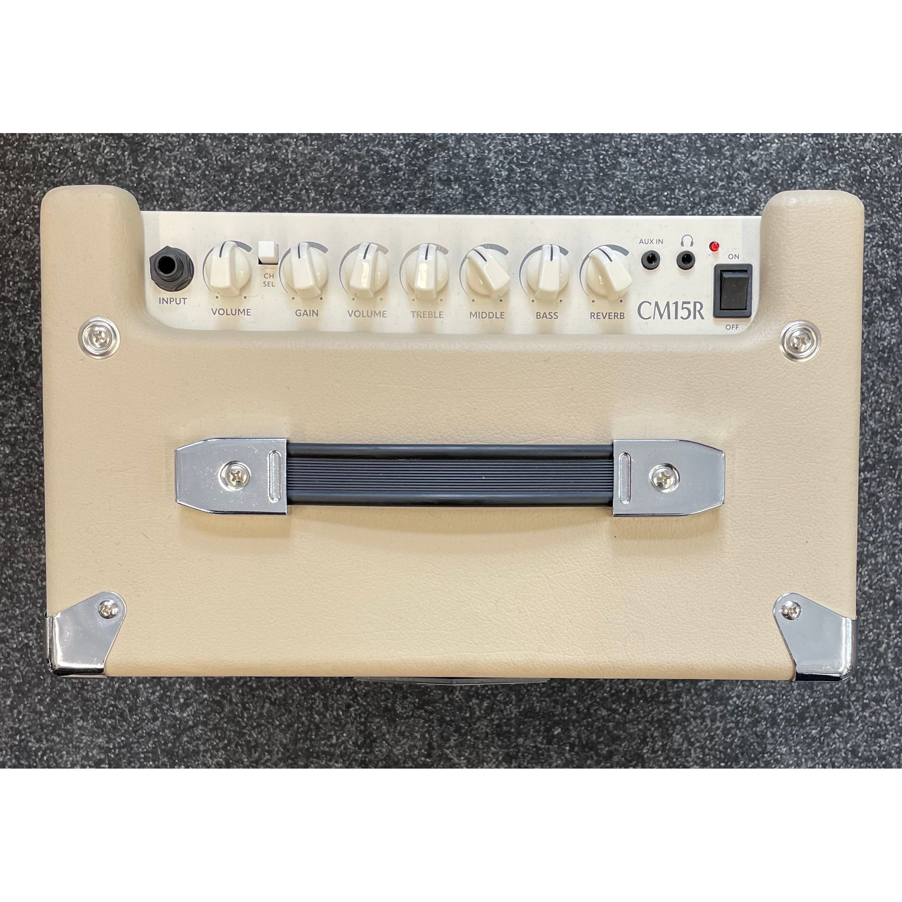 Cort CM15R Electric Guitar Combo Amplifier in White Sand Pre-Owned