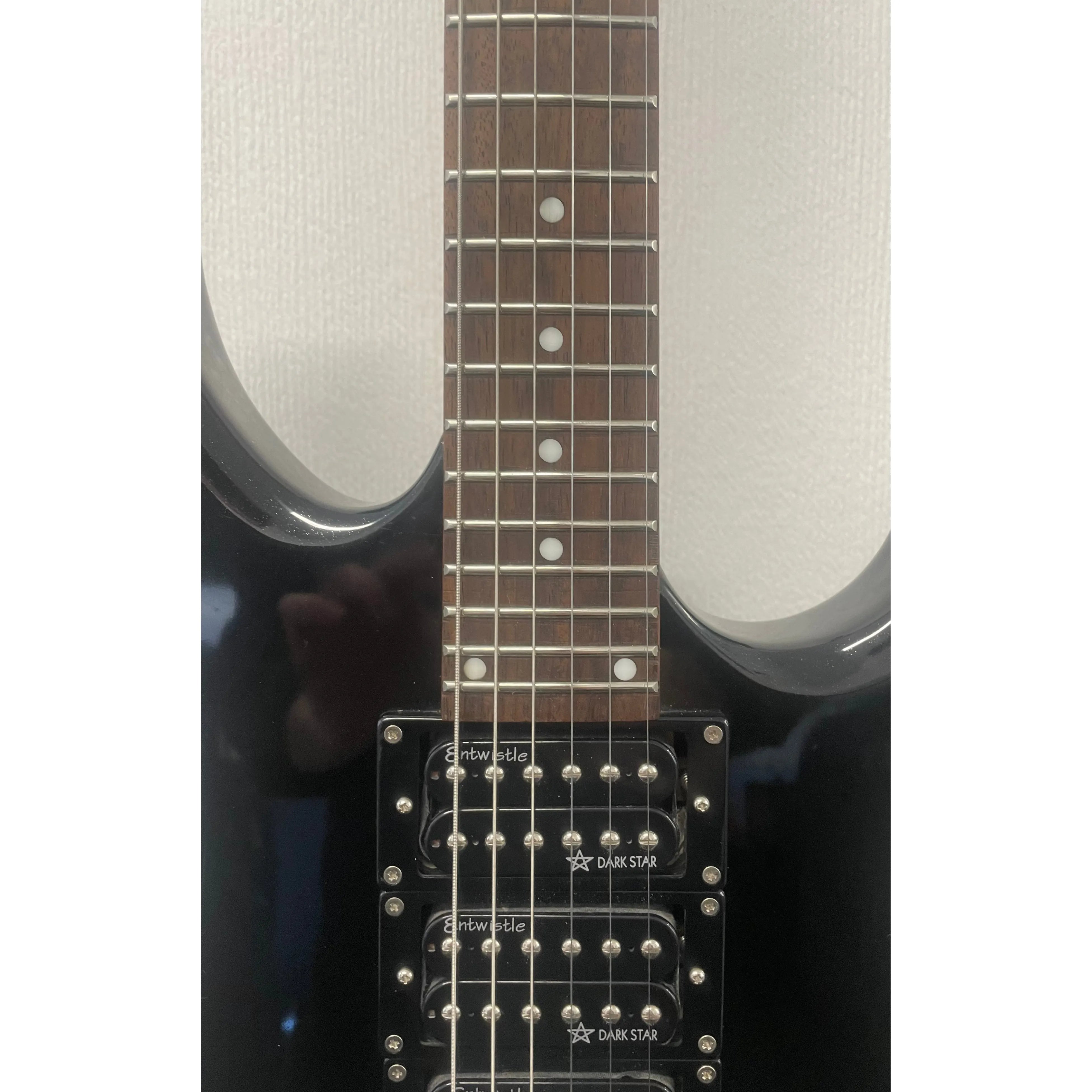 Tanglewood Rock 3 HHH Electric Guitar in Gloss Black Sparkle Pre-Owned