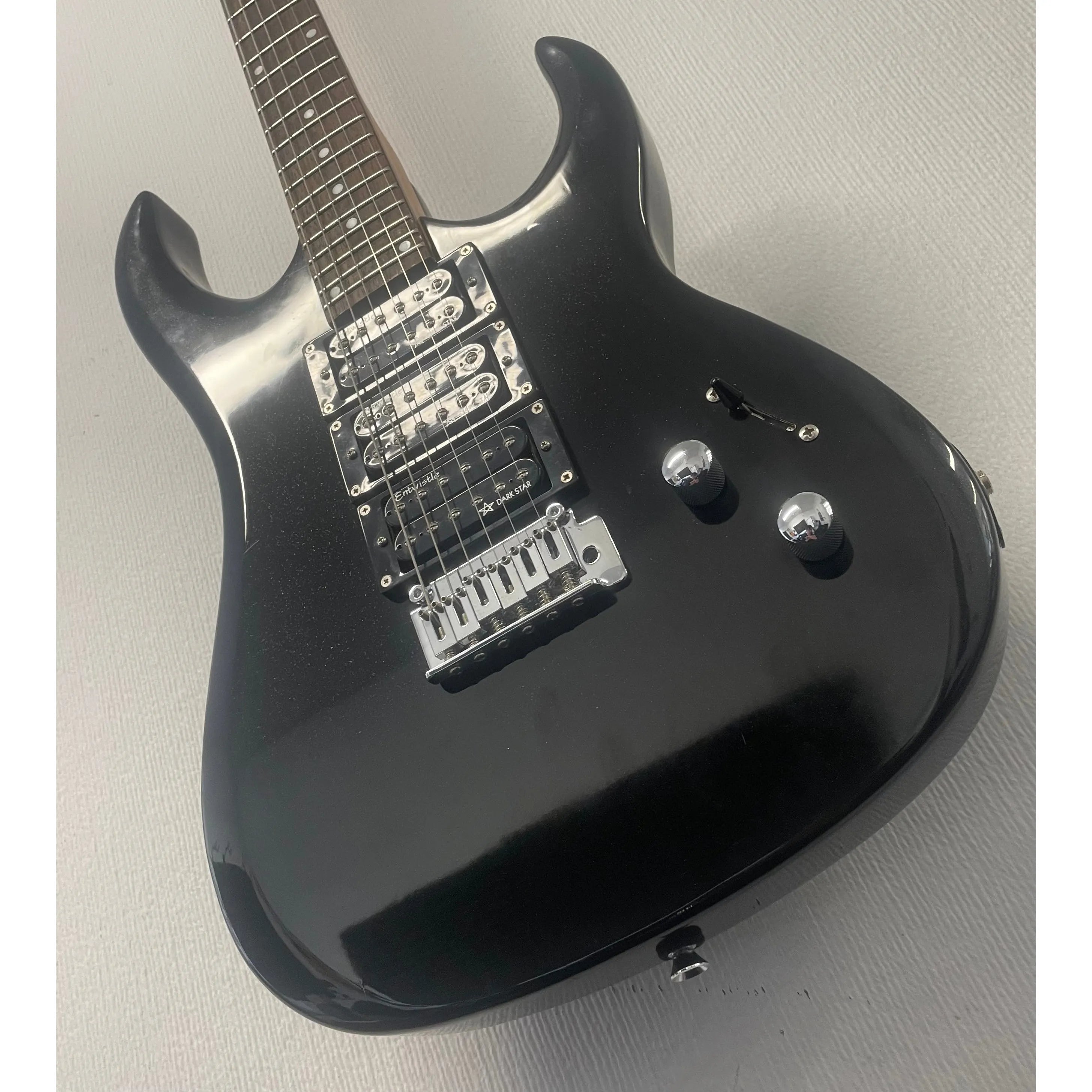 Tanglewood Rock 3 HHH Electric Guitar in Gloss Black Sparkle Pre-Owned