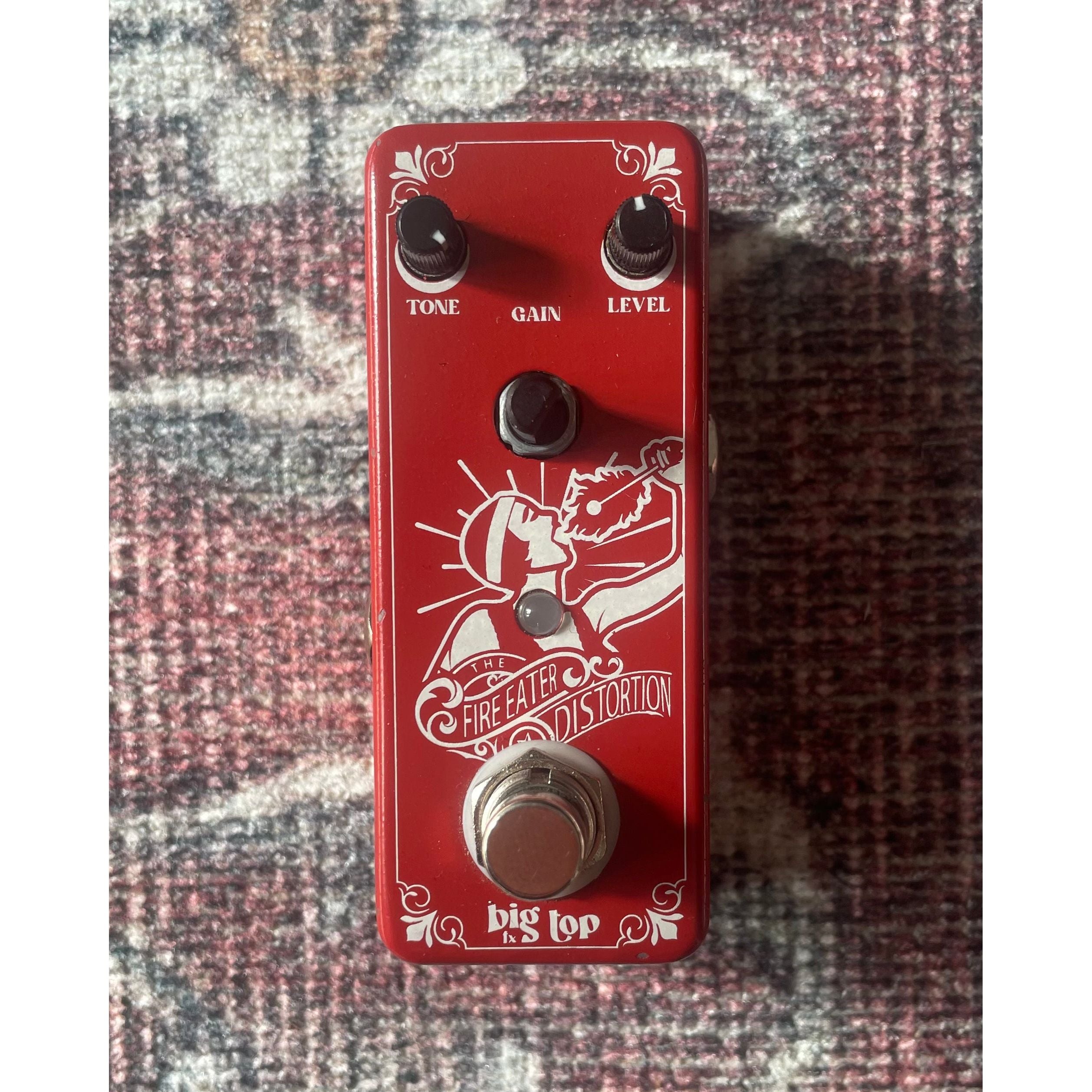 Big Top FireEater Distortion Pedal for Electric Guitar Pre-Owned