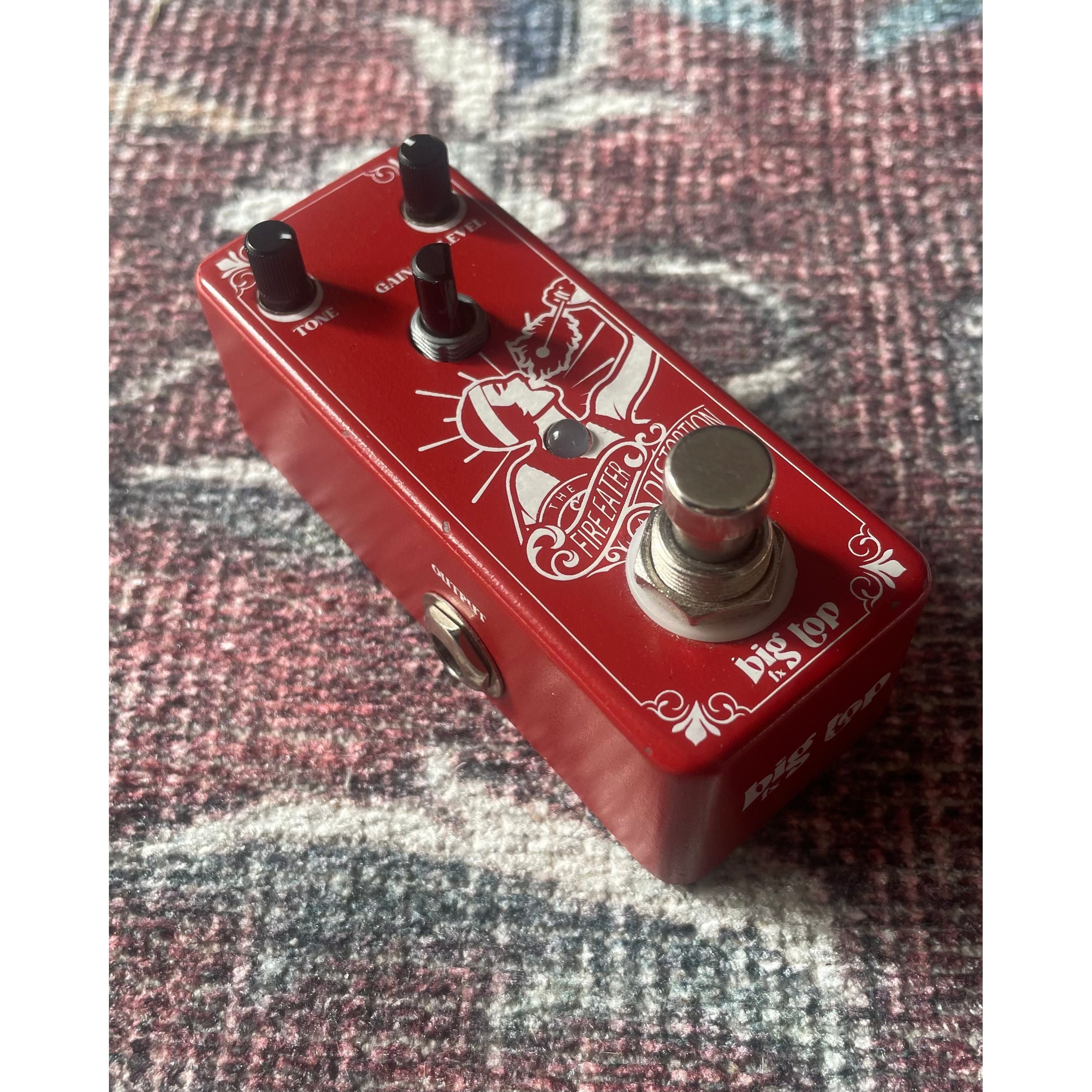 Big Top FireEater Distortion Pedal for Electric Guitar Pre-Owned