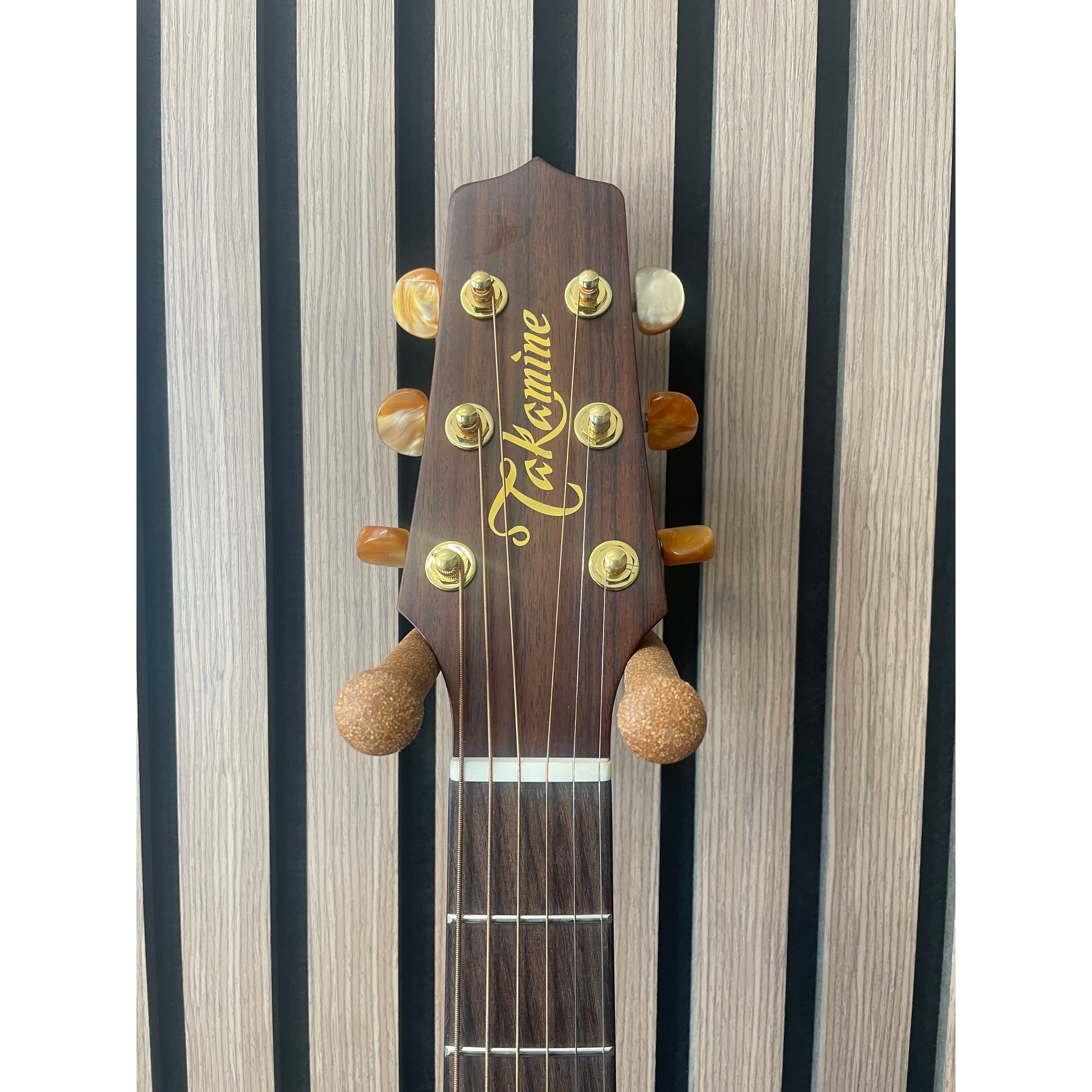 Takamine CP3DC-0V Dreadnought Electro Acoustic with Venetian Cut MIJ Japanese with Hardcase Pre-Owned
