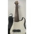 Squier Standard Precision Bass Special V in Gloss Black Sparkle Pre-Owned