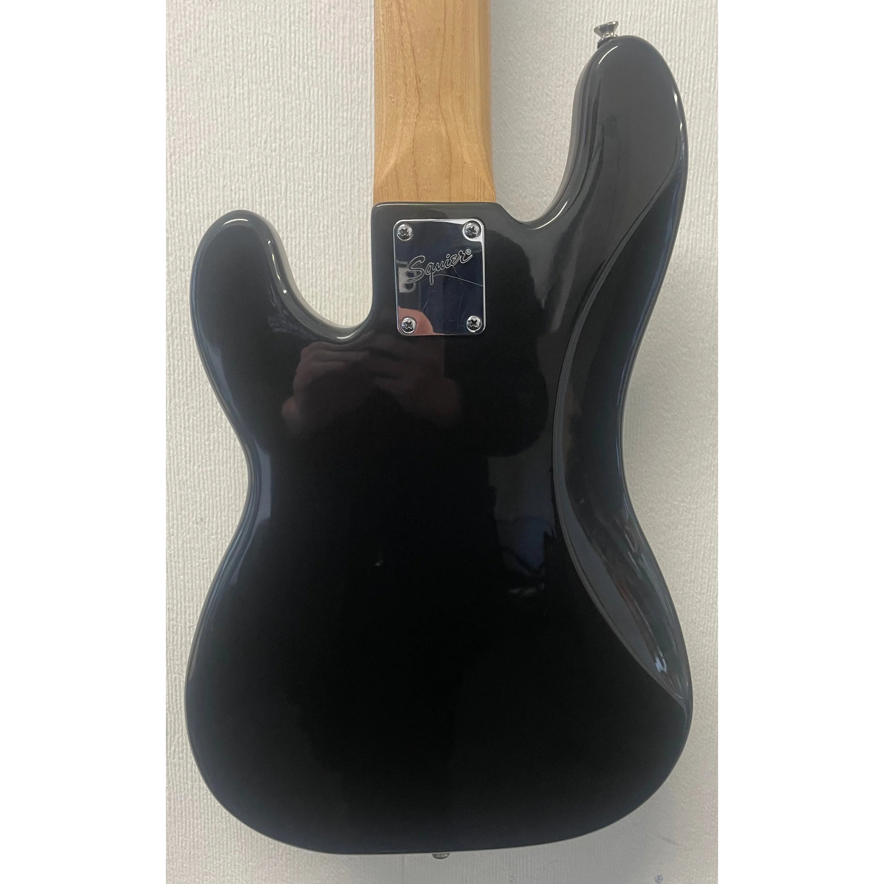 Squier Standard Precision Bass Special V in Gloss Black Sparkle Pre-Owned