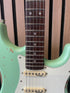 Vintage Icon V6 S-Style Electric Guitar in Distressed Ventura Green Pre-Owned