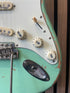 Vintage Icon V6 S-Style Electric Guitar in Distressed Ventura Green Pre-Owned