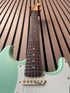 Vintage Icon V6 S-Style Electric Guitar in Distressed Ventura Green Pre-Owned