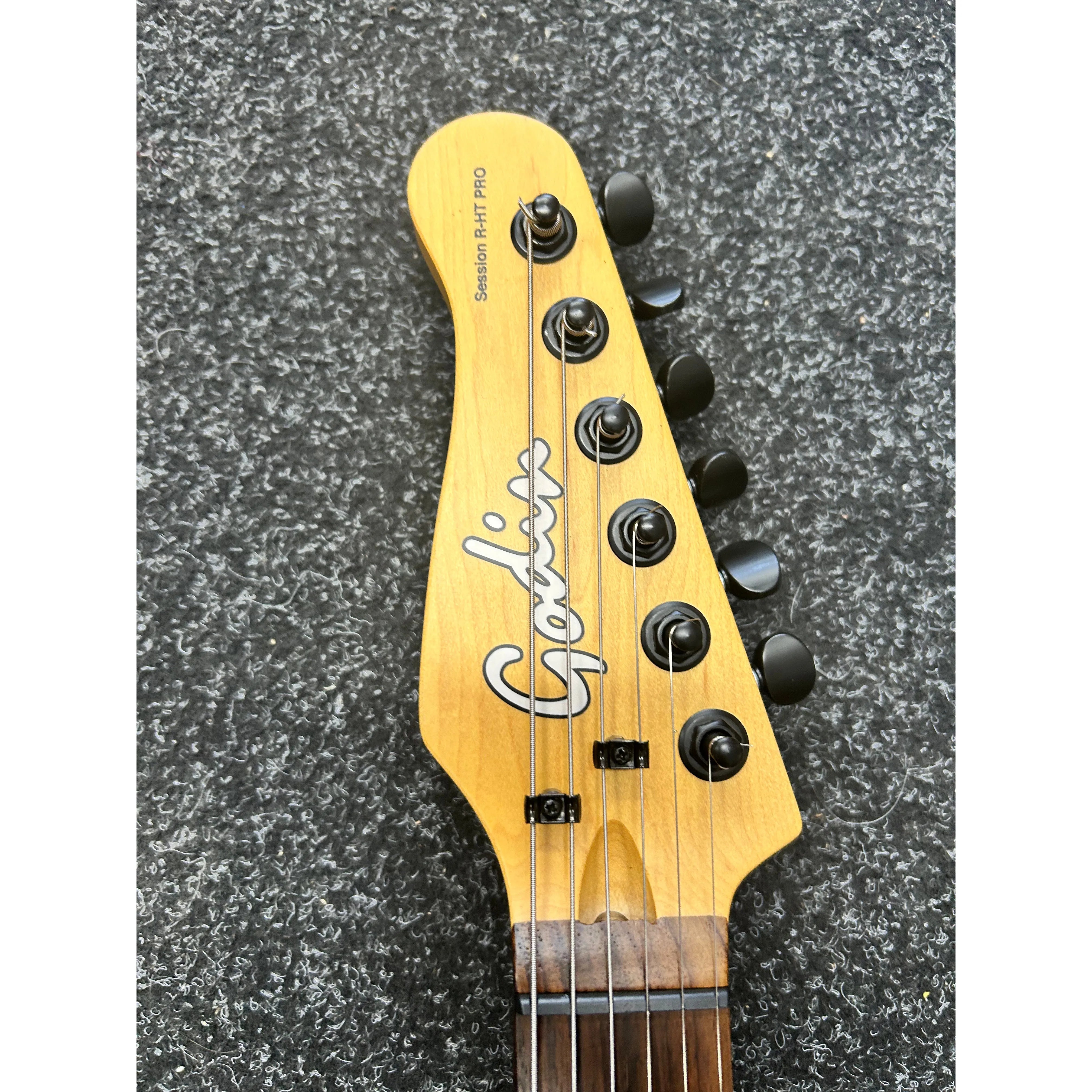 Godin Session RHT Pro Electric Guitar in Retro Orange Pre-Owned