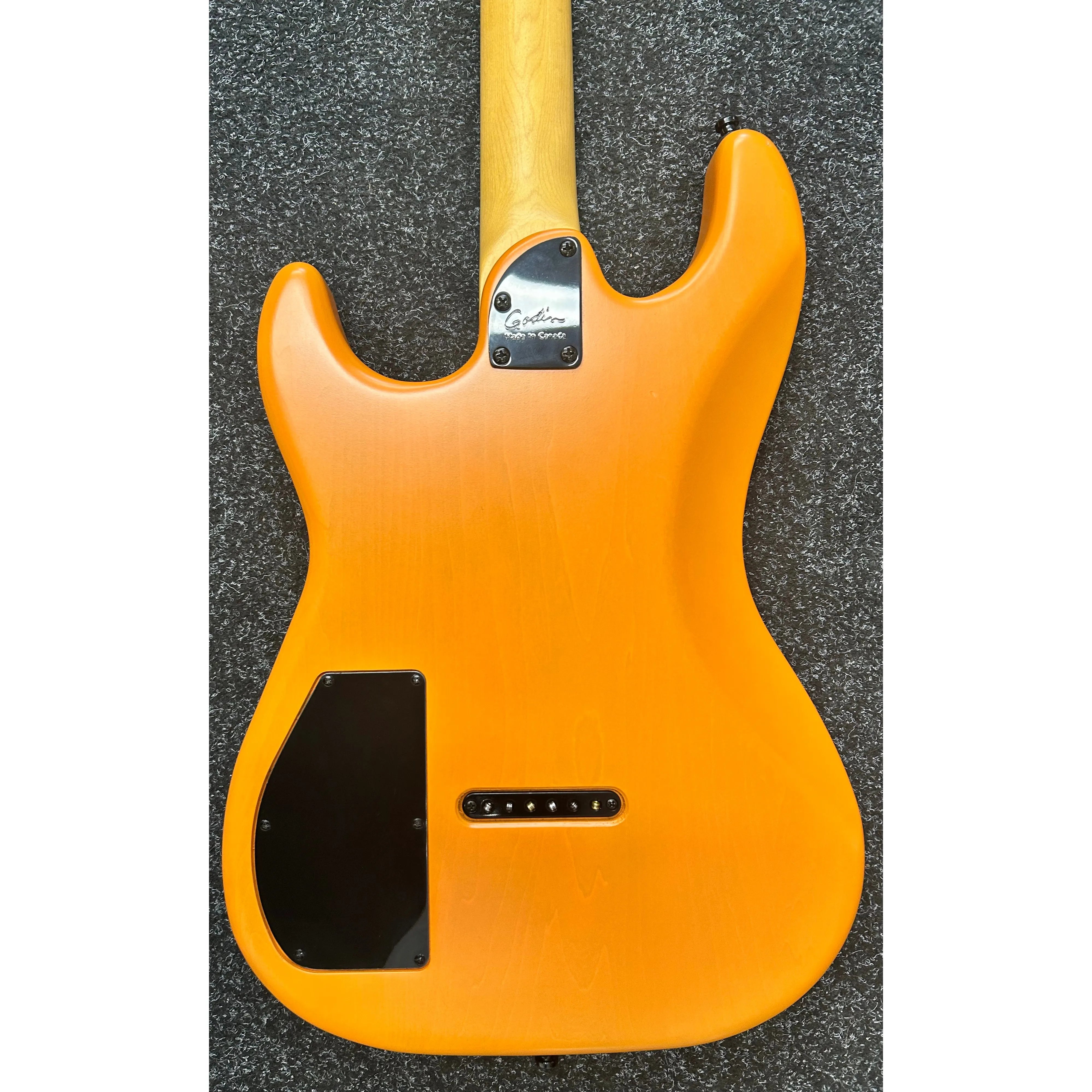 Godin Session RHT Pro Electric Guitar in Retro Orange Pre-Owned