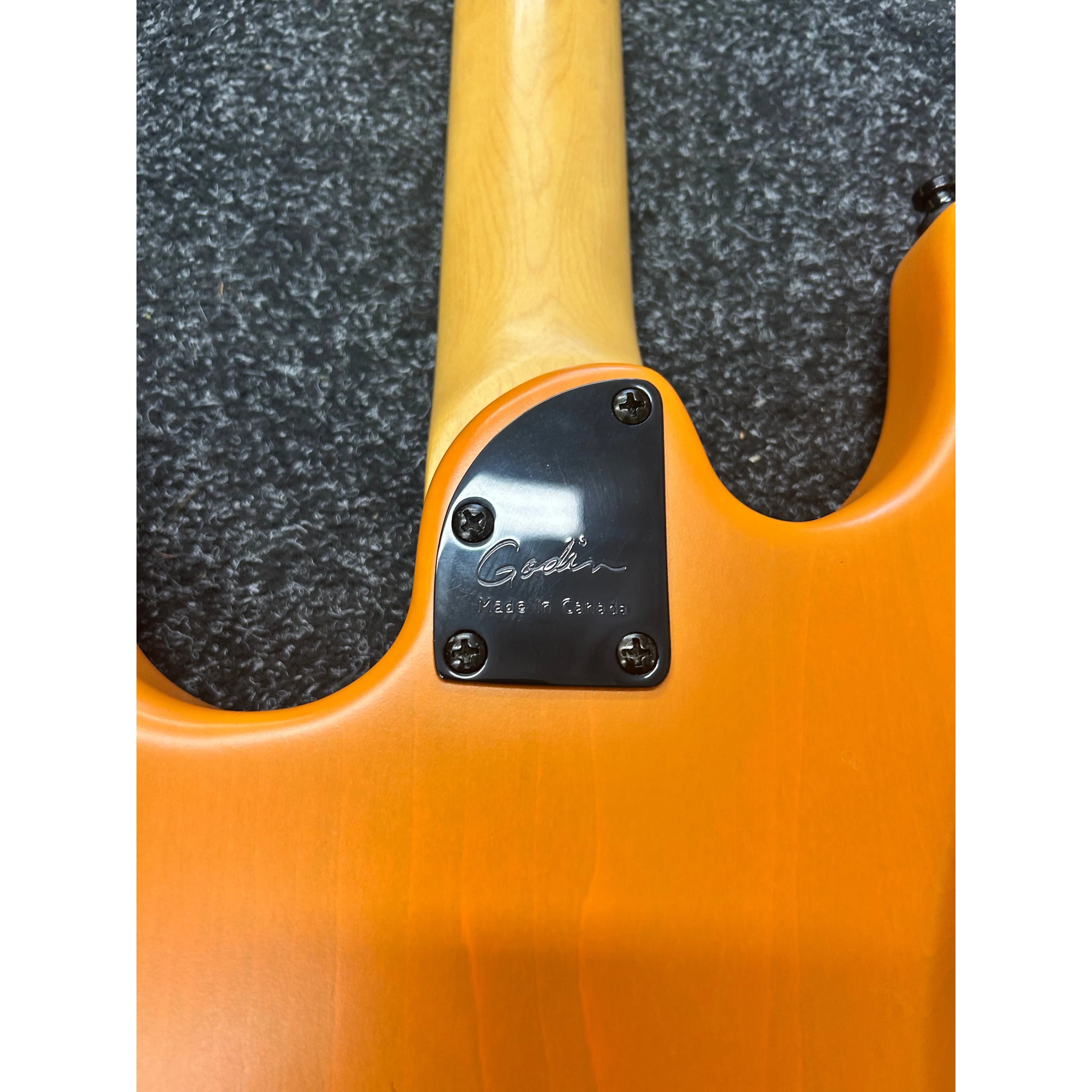 Godin Session RHT Pro Electric Guitar in Retro Orange Pre-Owned