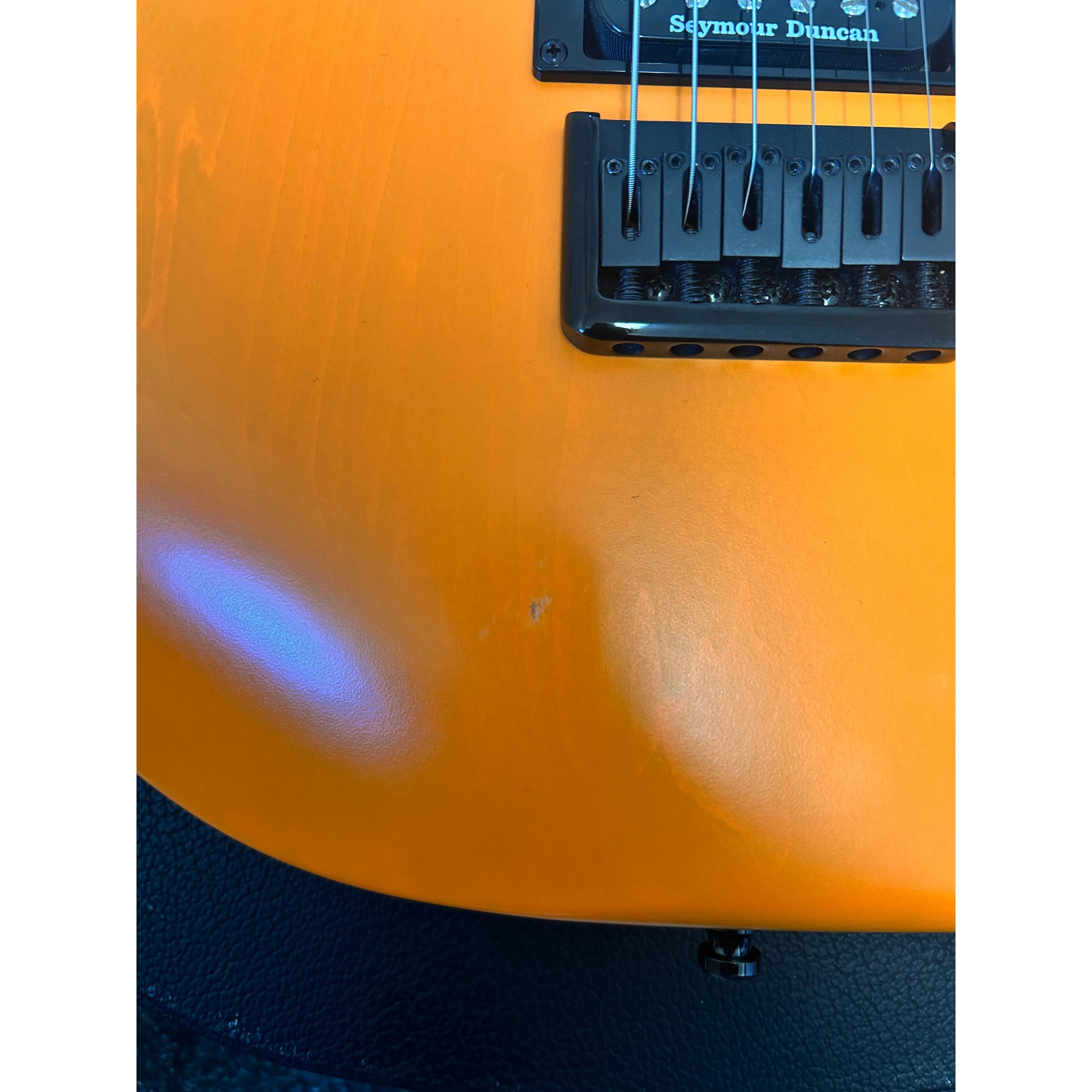 Godin Session RHT Pro Electric Guitar in Retro Orange Pre-Owned
