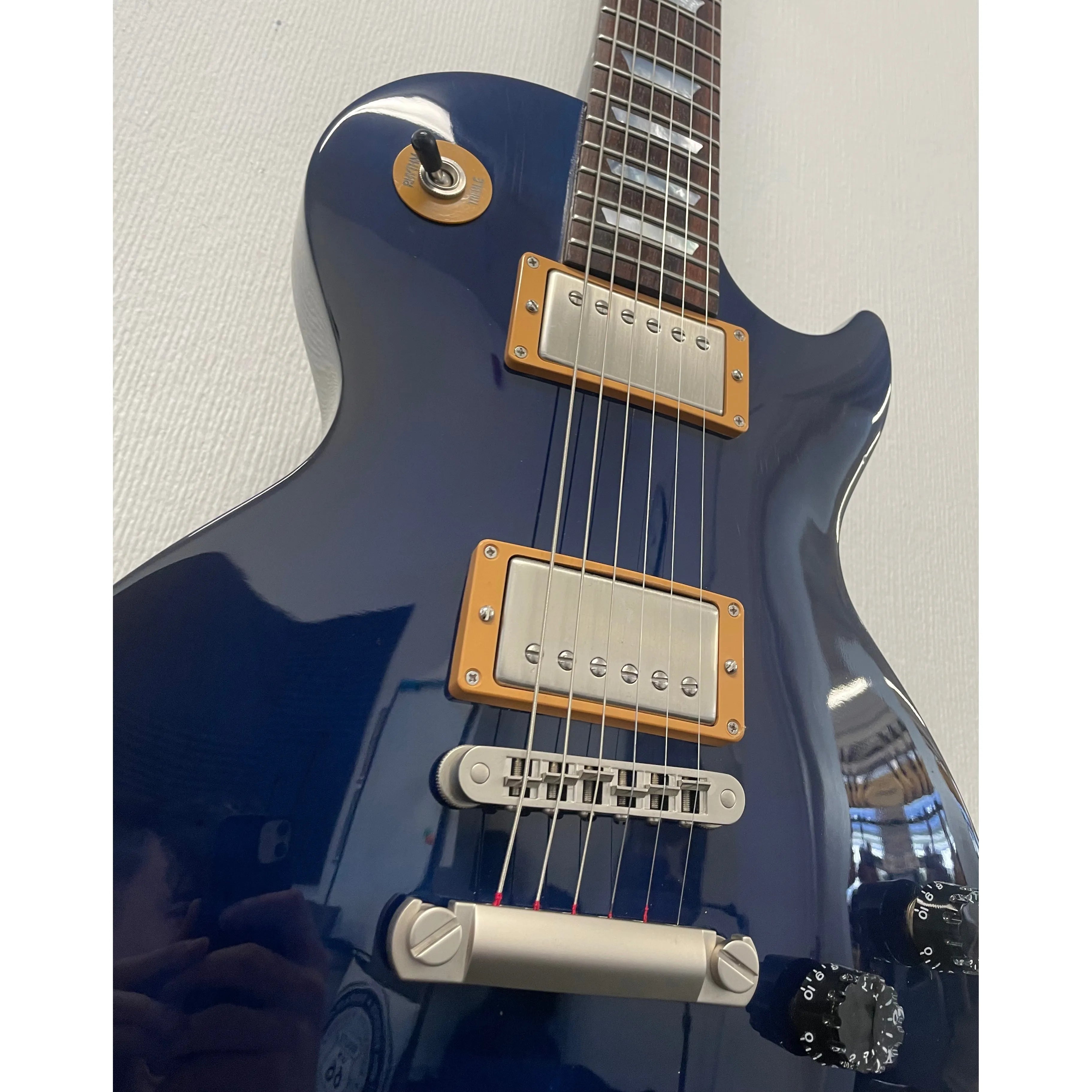 Gibson Les Paul Studio 100th Anniversary 2015 in Blue Gloss Finish with Original Hardcase Pre-Owned