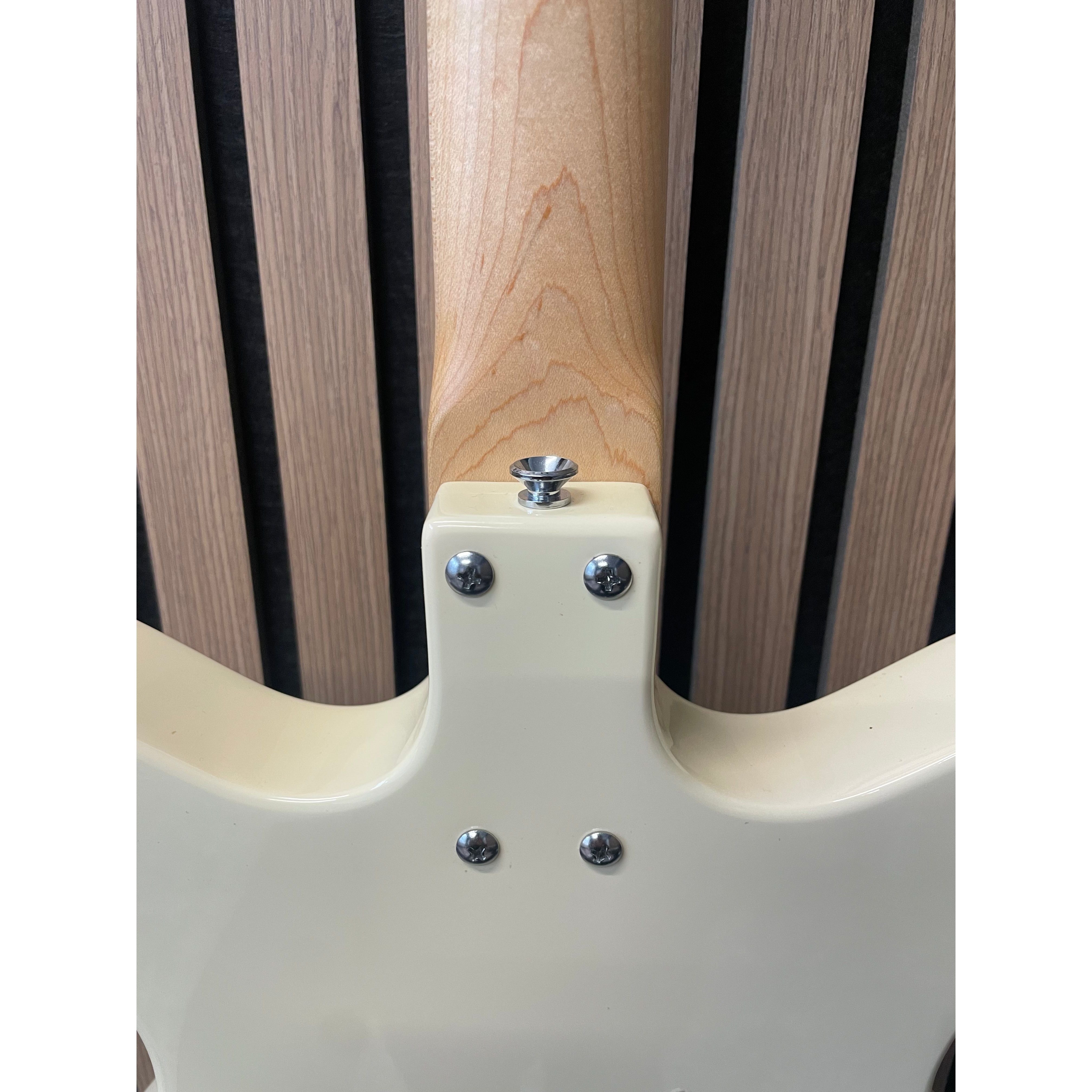 Danelectro Stock '59 Double Cut Electric Guitar in Gloss White Korean Pre-Owned