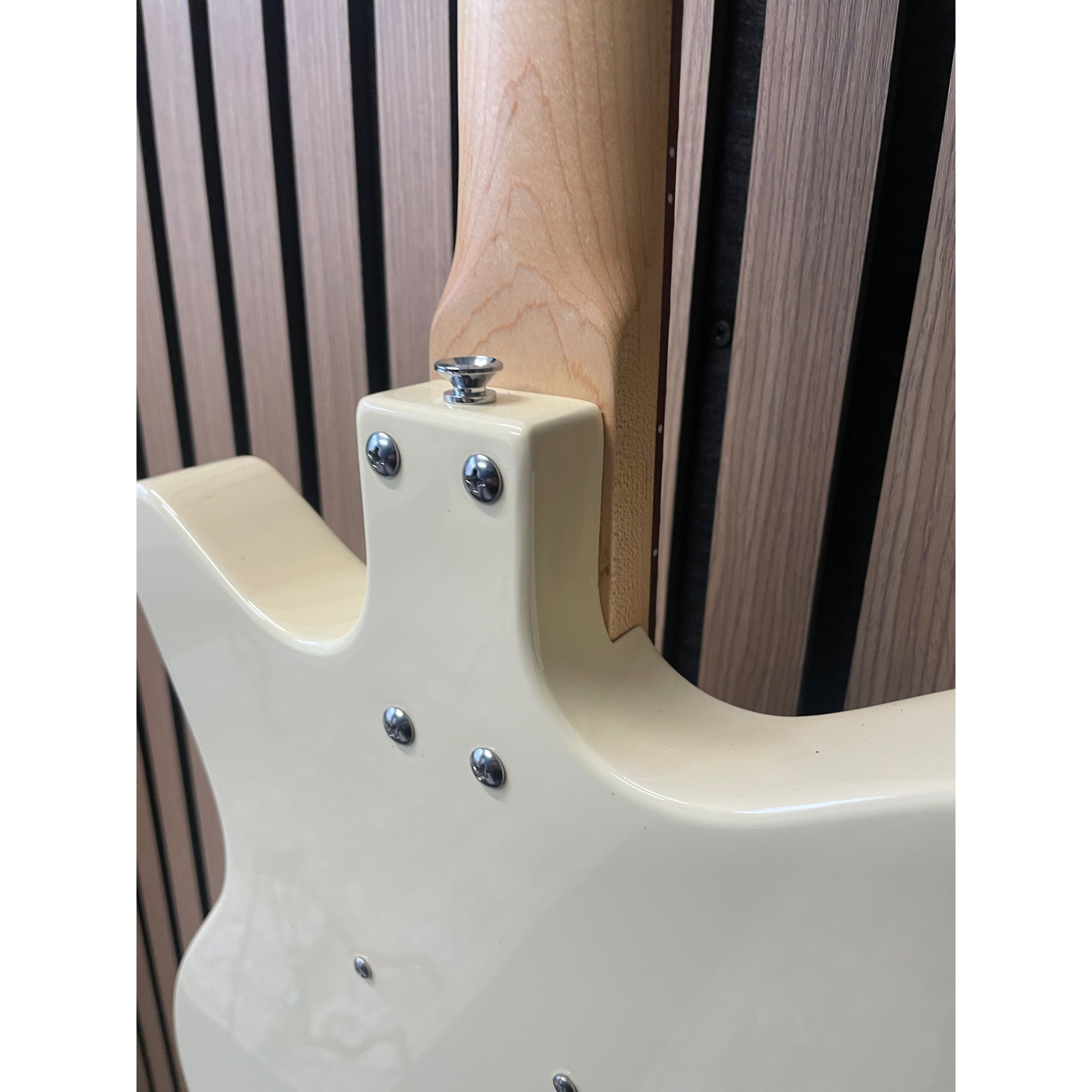 Danelectro Stock '59 Double Cut Electric Guitar in Gloss White Korean Pre-Owned