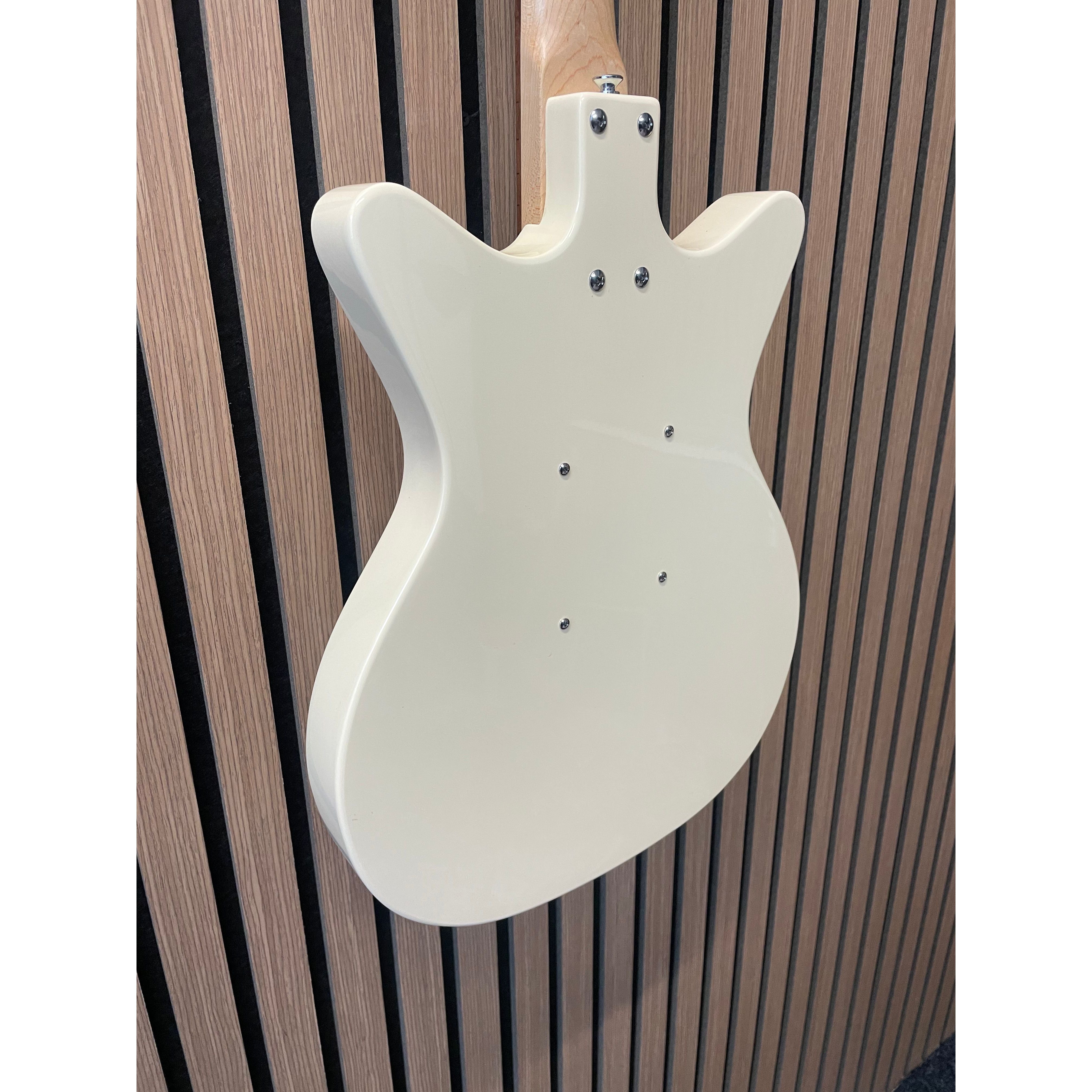 Danelectro Stock '59 Double Cut Electric Guitar in Gloss White Korean Pre-Owned