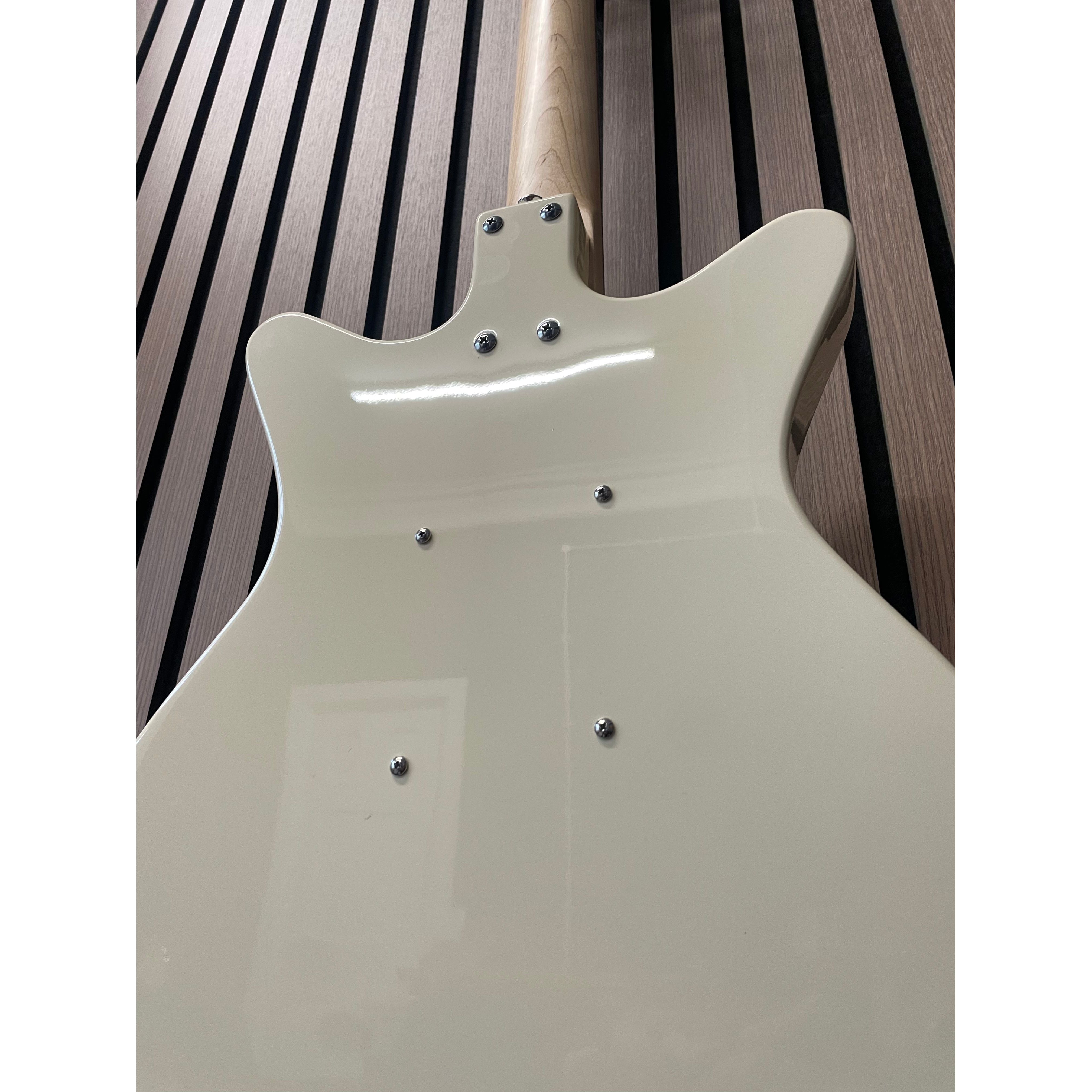 Danelectro Stock '59 Double Cut Electric Guitar in Gloss White Korean Pre-Owned