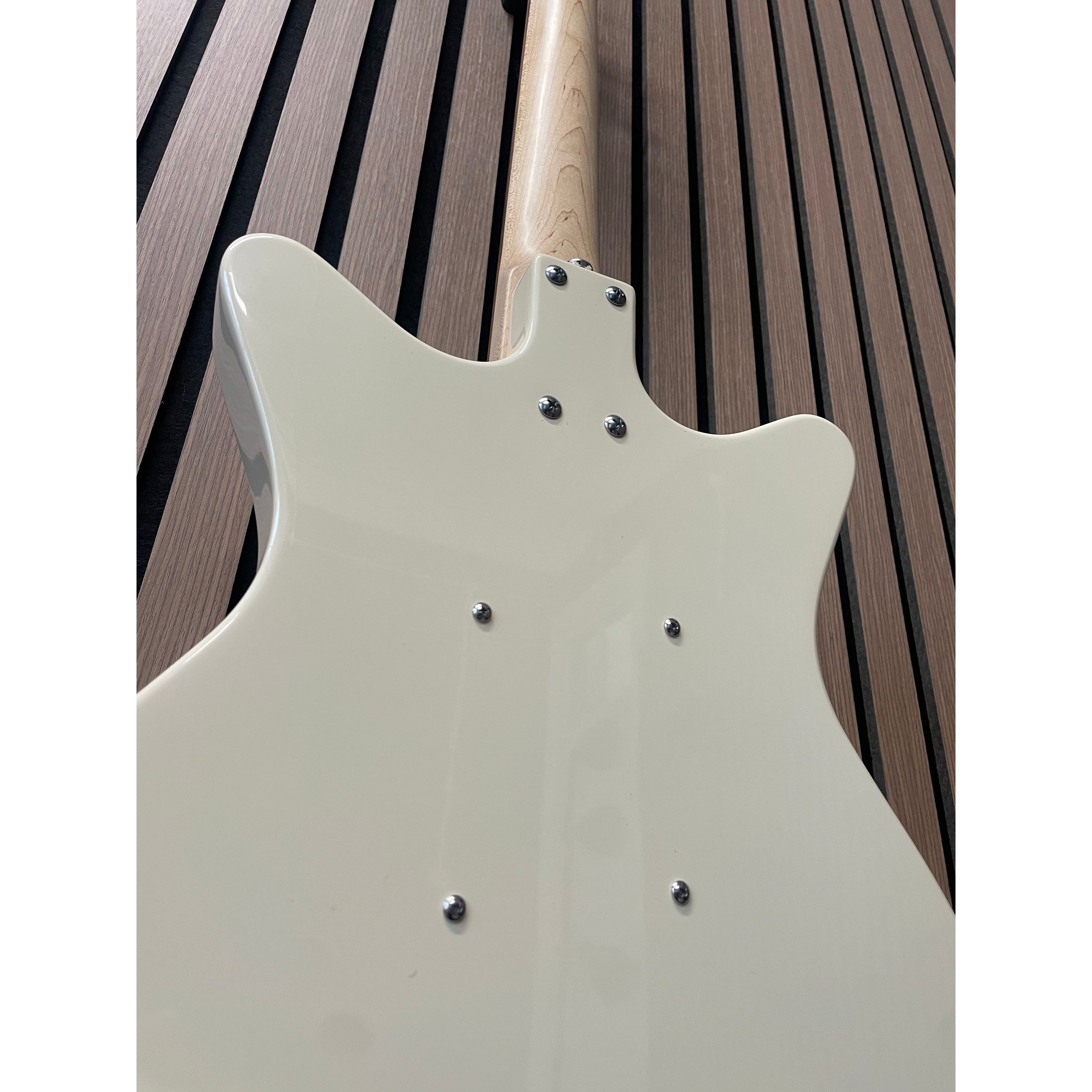 Danelectro Stock '59 Double Cut Electric Guitar in Gloss White Korean Pre-Owned