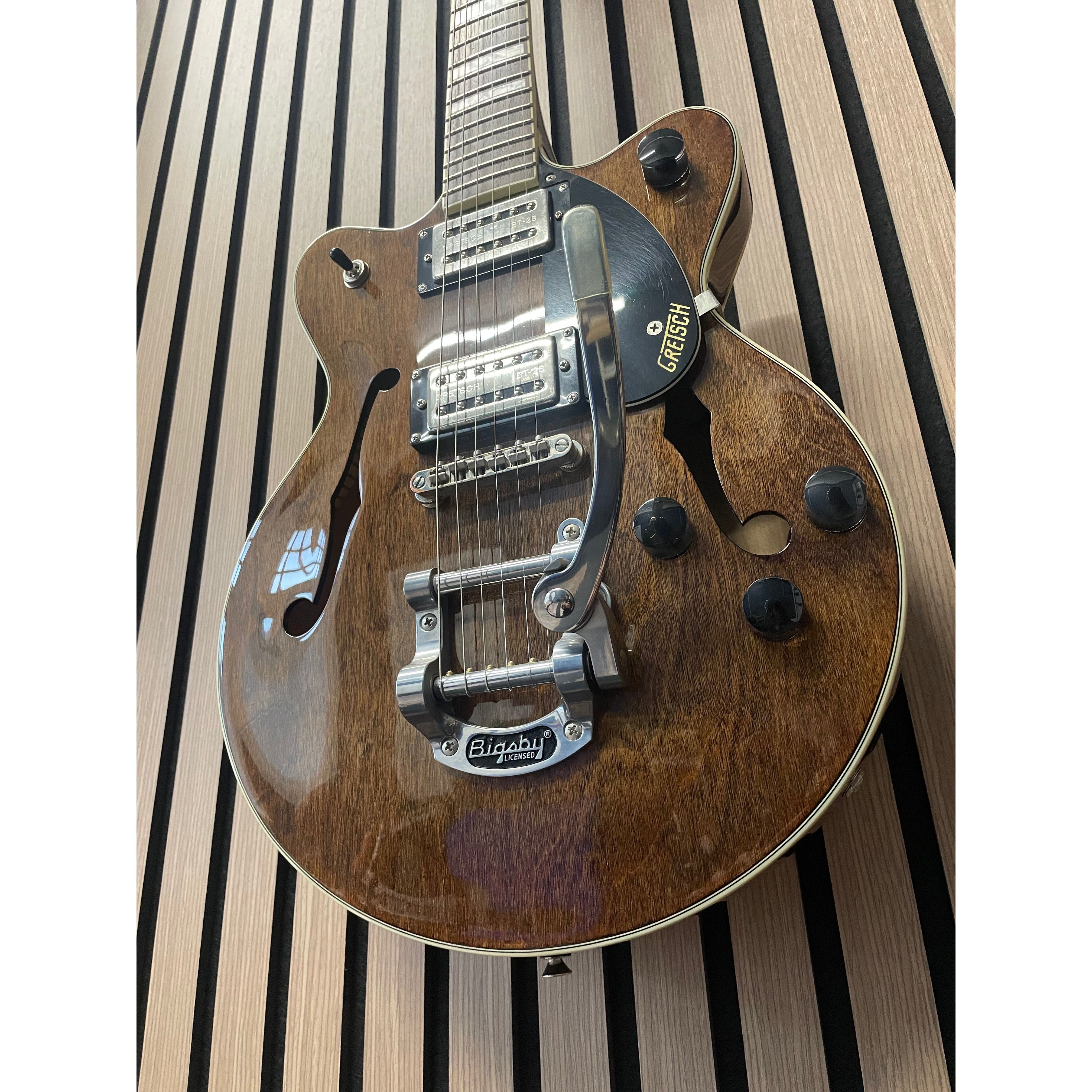Gretsch Streamliner G2655T IMPRL Hollowbody Double Cut Electric Guitar with Bigsby in Imperial Stain, Indonesian, Pre-Owned