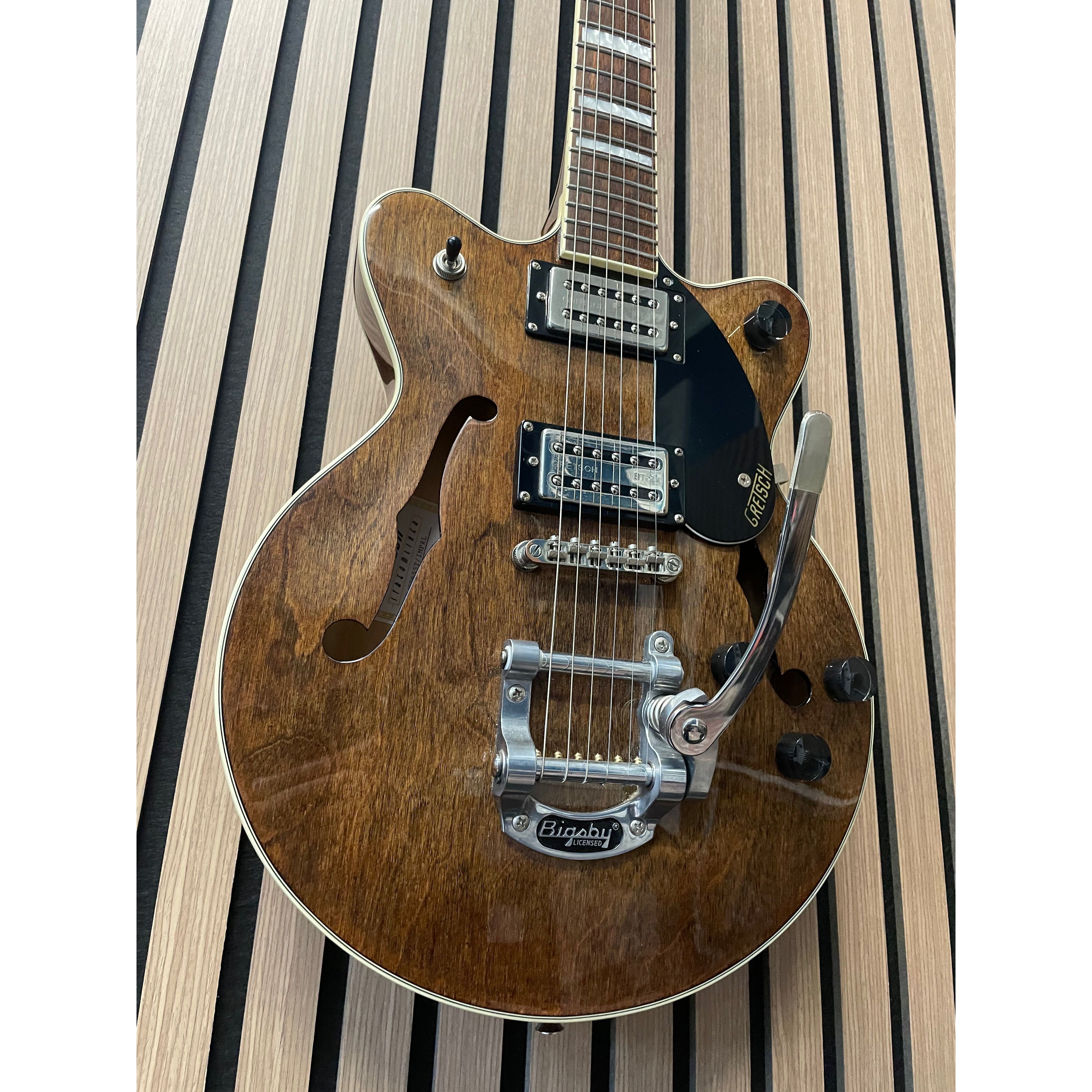 Gretsch Streamliner G2655T IMPRL Hollowbody Double Cut Electric Guitar with Bigsby in Imperial Stain, Indonesian, Pre-Owned