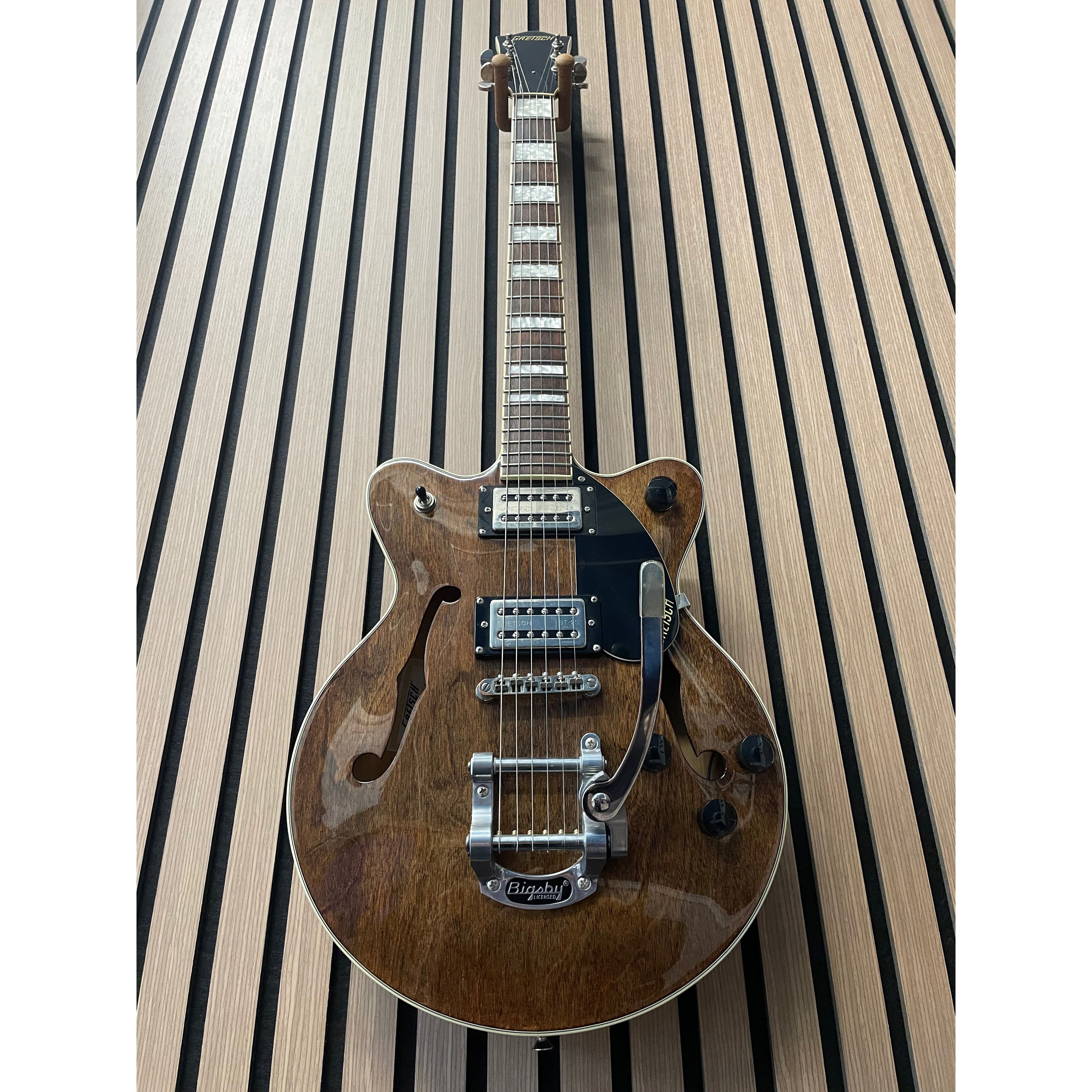 Gretsch Streamliner G2655T IMPRL Hollowbody Double Cut Electric Guitar with Bigsby in Imperial Stain, Indonesian, Pre-Owned