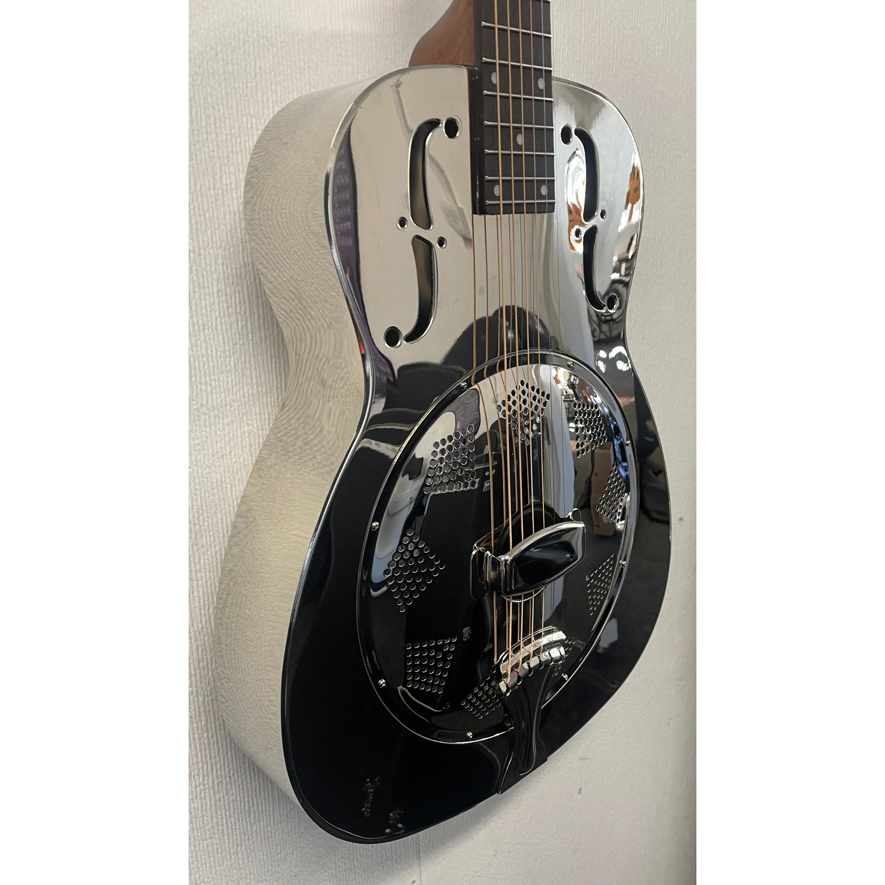 Dobro Hound Dog M-14 Metal Body Resonator Acoustic Guitar with Hardcase Pre-Owned
