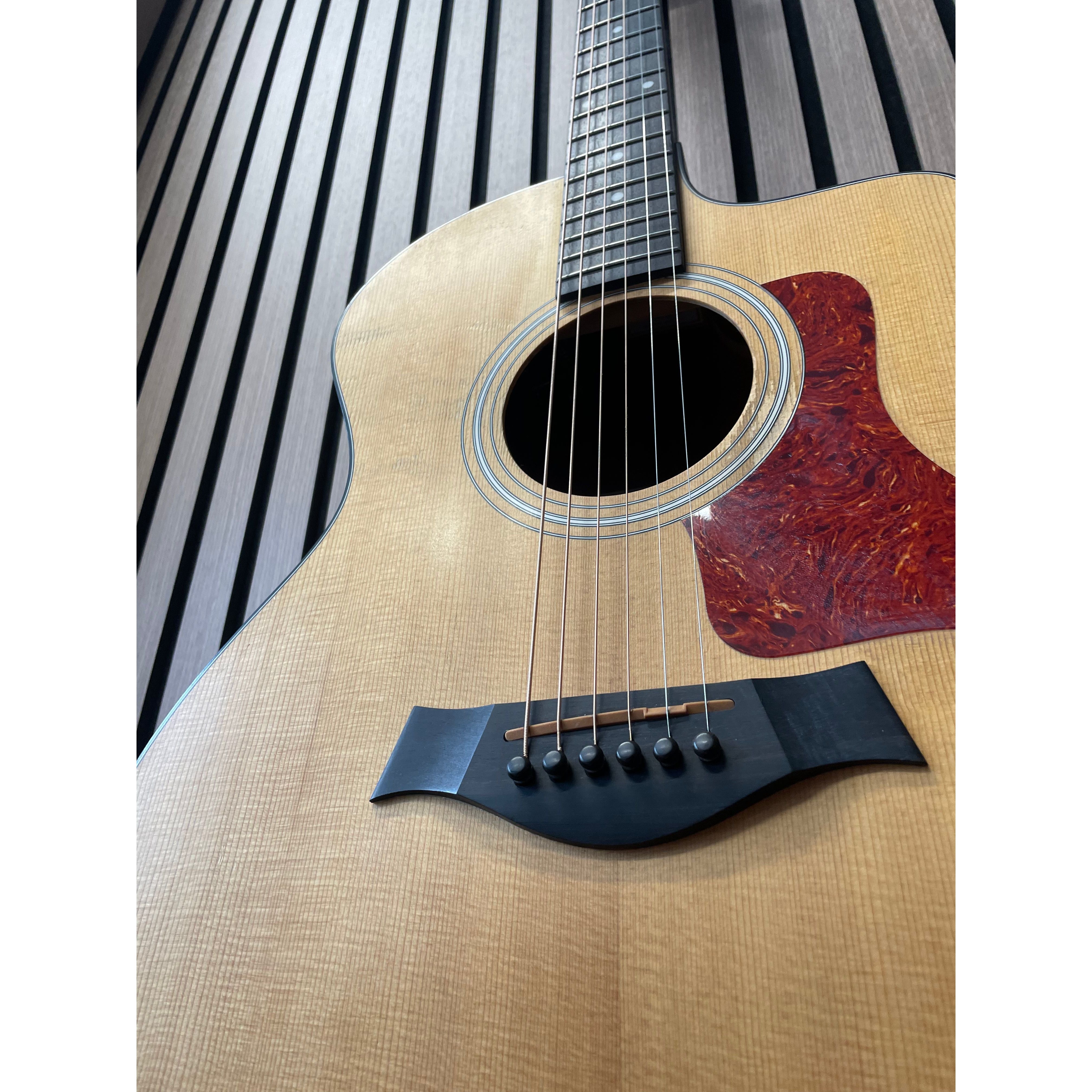 Taylor 114CE Grand Auditorium Sized Electro Acoustic Guitar in Natural with Hardcase Pre-Owned