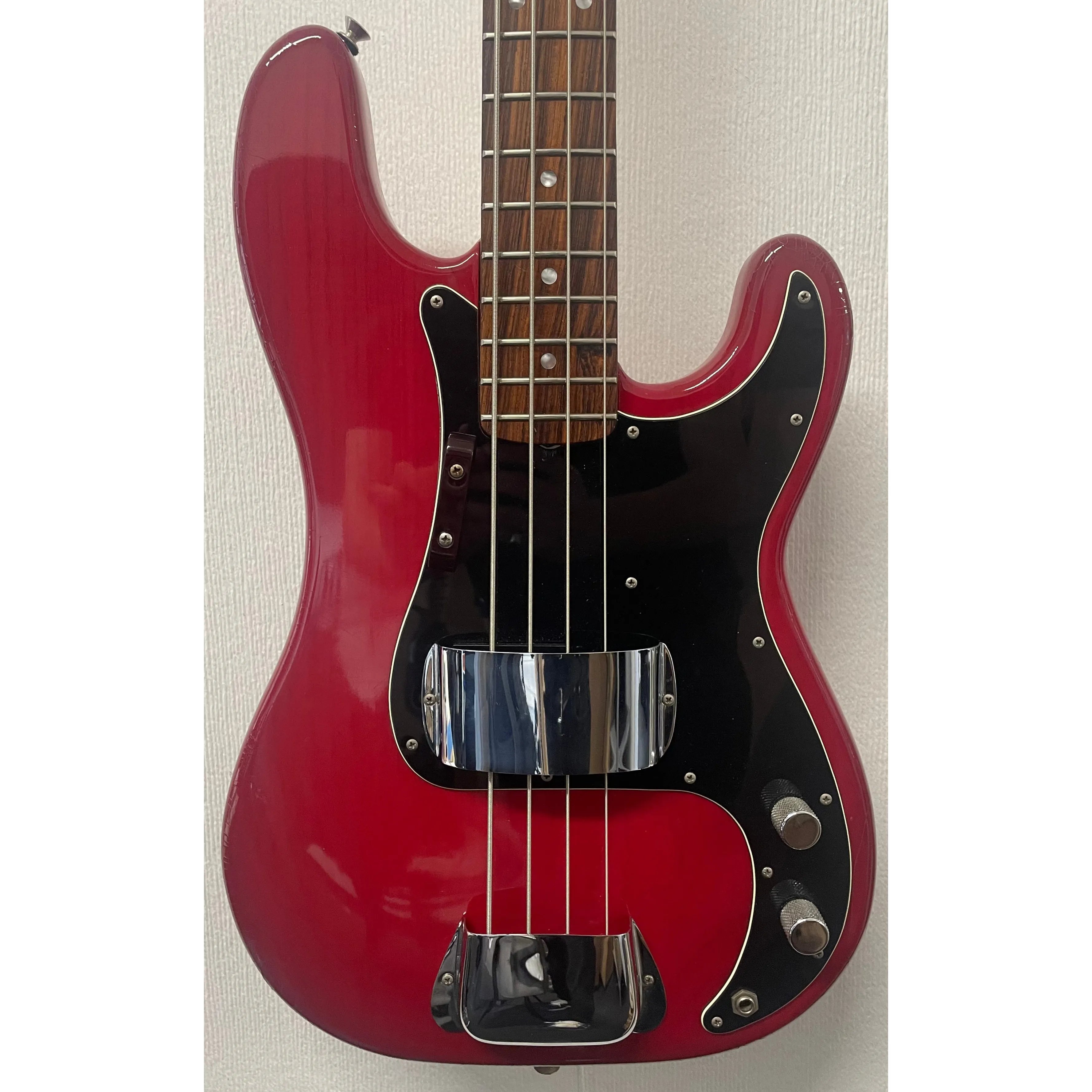Fender Precision Bass Made in USA in Red, 1978, Pre-Owned