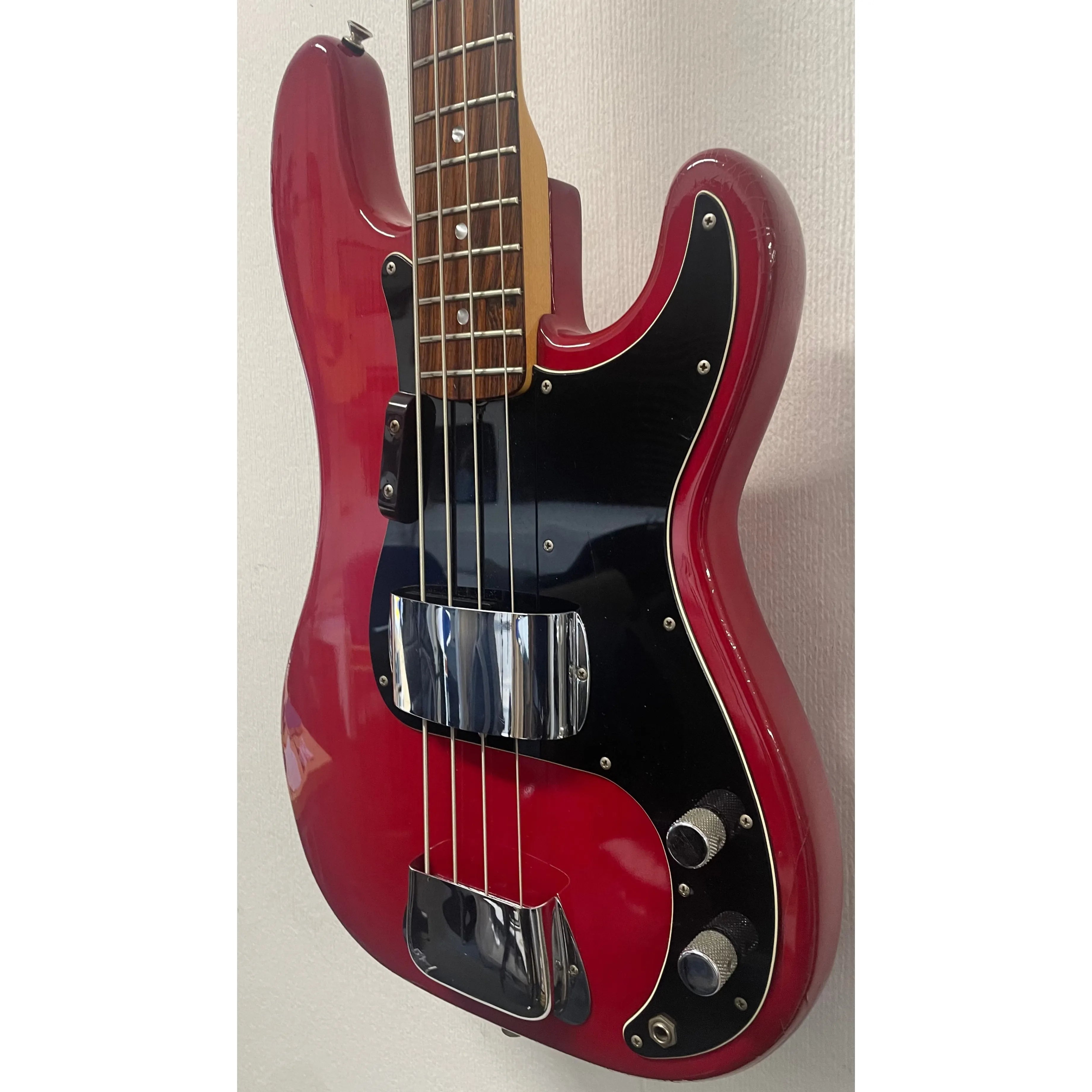Fender Precision Bass Made in USA in Red, 1978, Pre-Owned