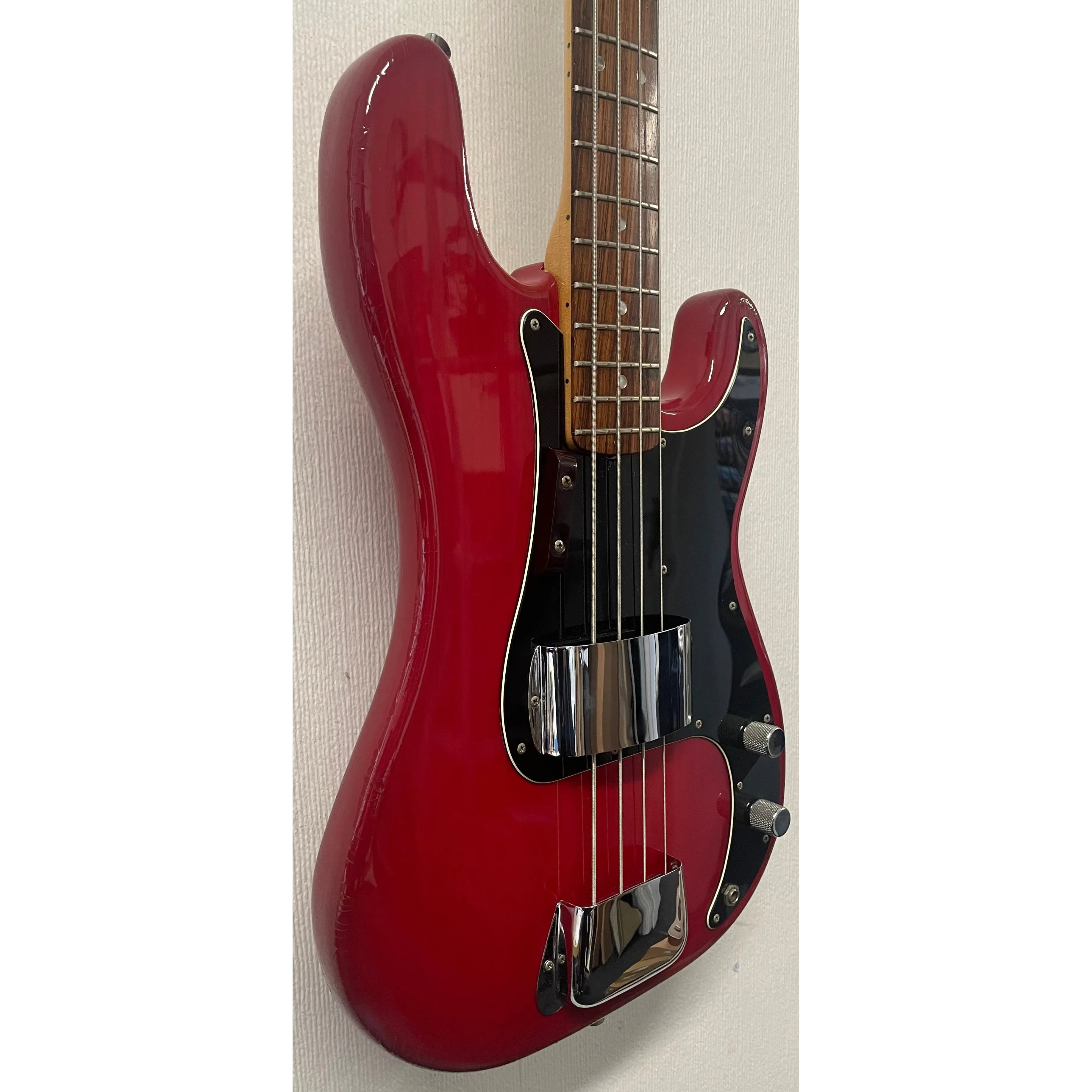 Fender Precision Bass Made in USA in Red, 1978, Pre-Owned