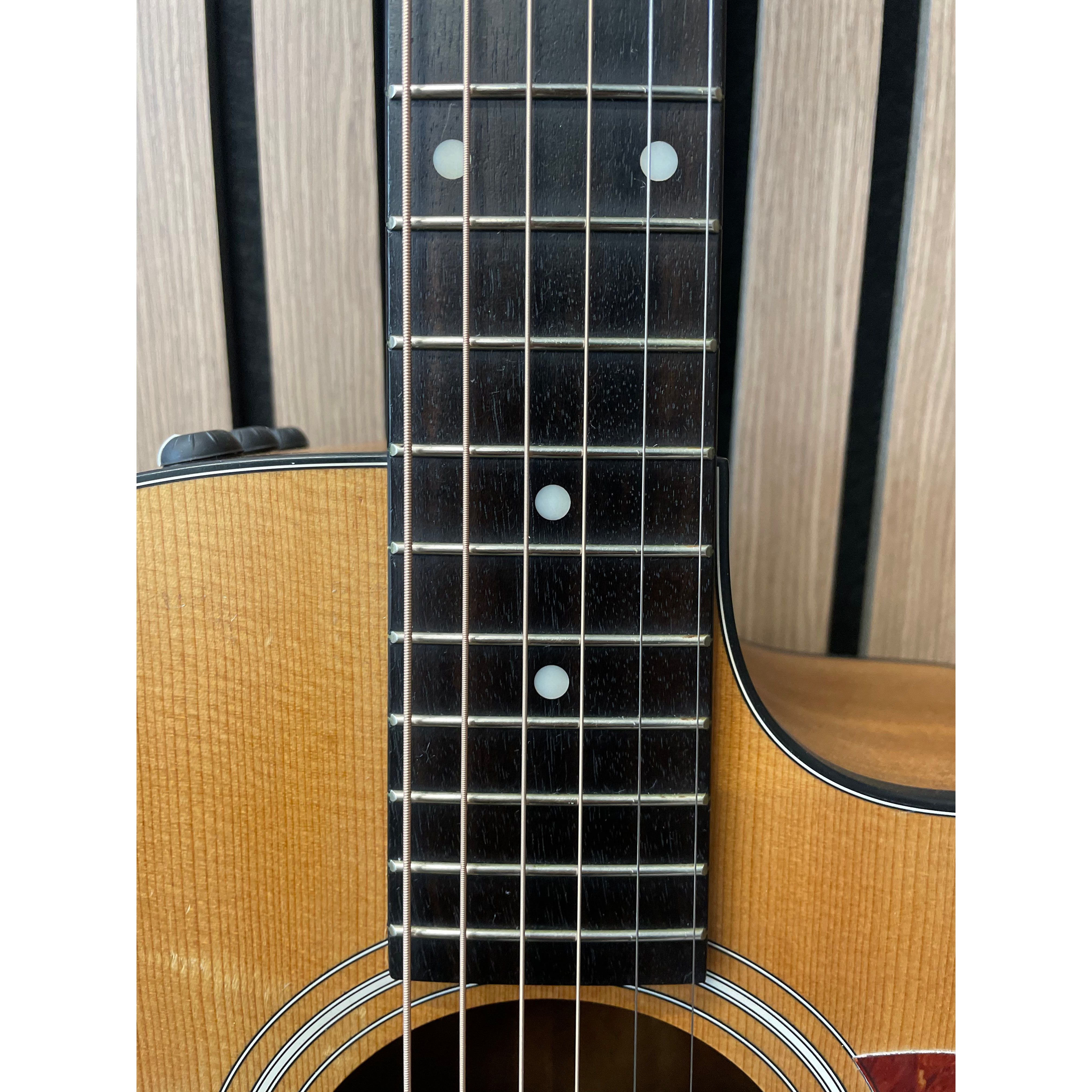 Taylor 114CE Grand Auditorium Sized Electro Acoustic Guitar in Natural with Hardcase Pre-Owned