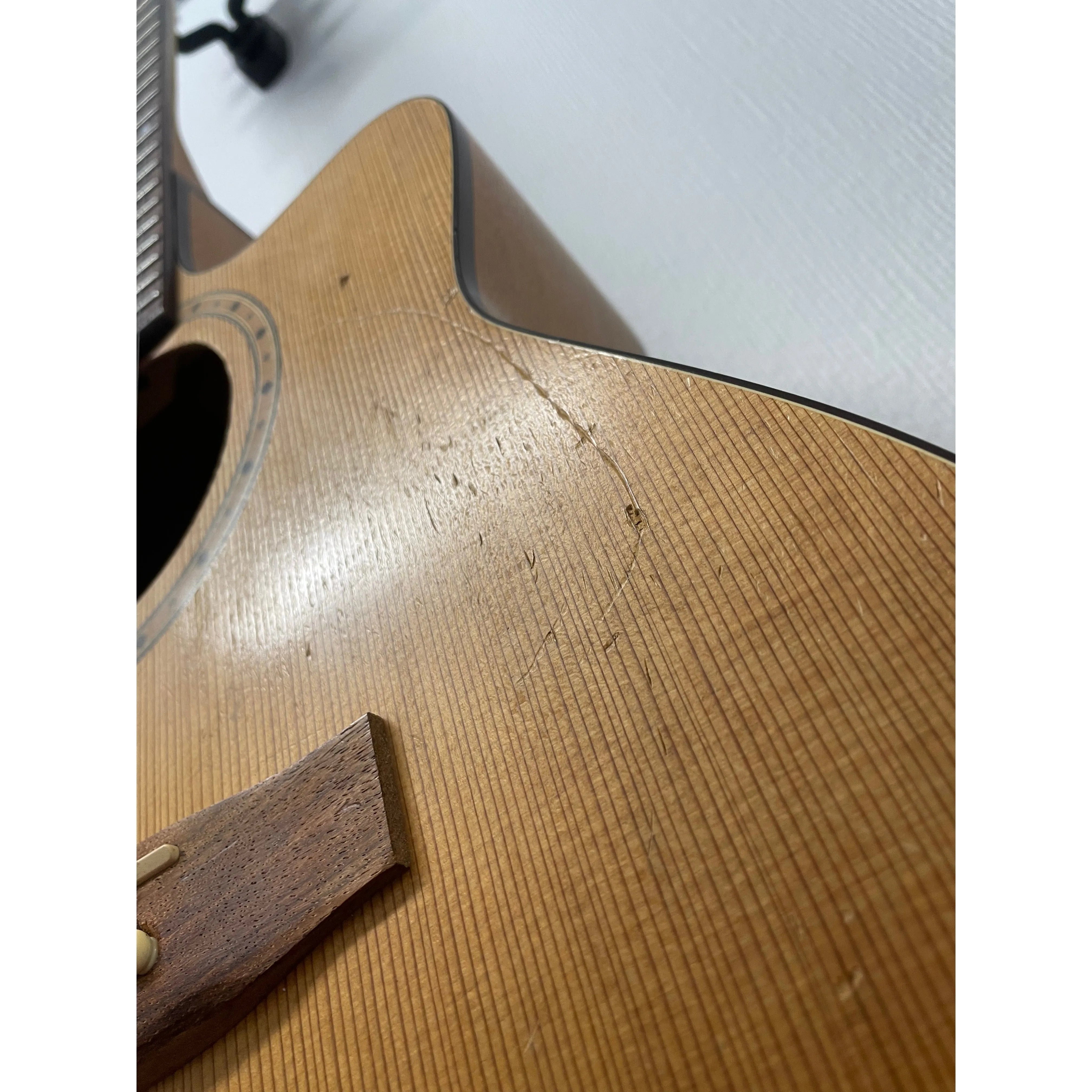 Simon & Patrick Folk Electro Acoustic Guitar S&P 6 CW Pre-Owned