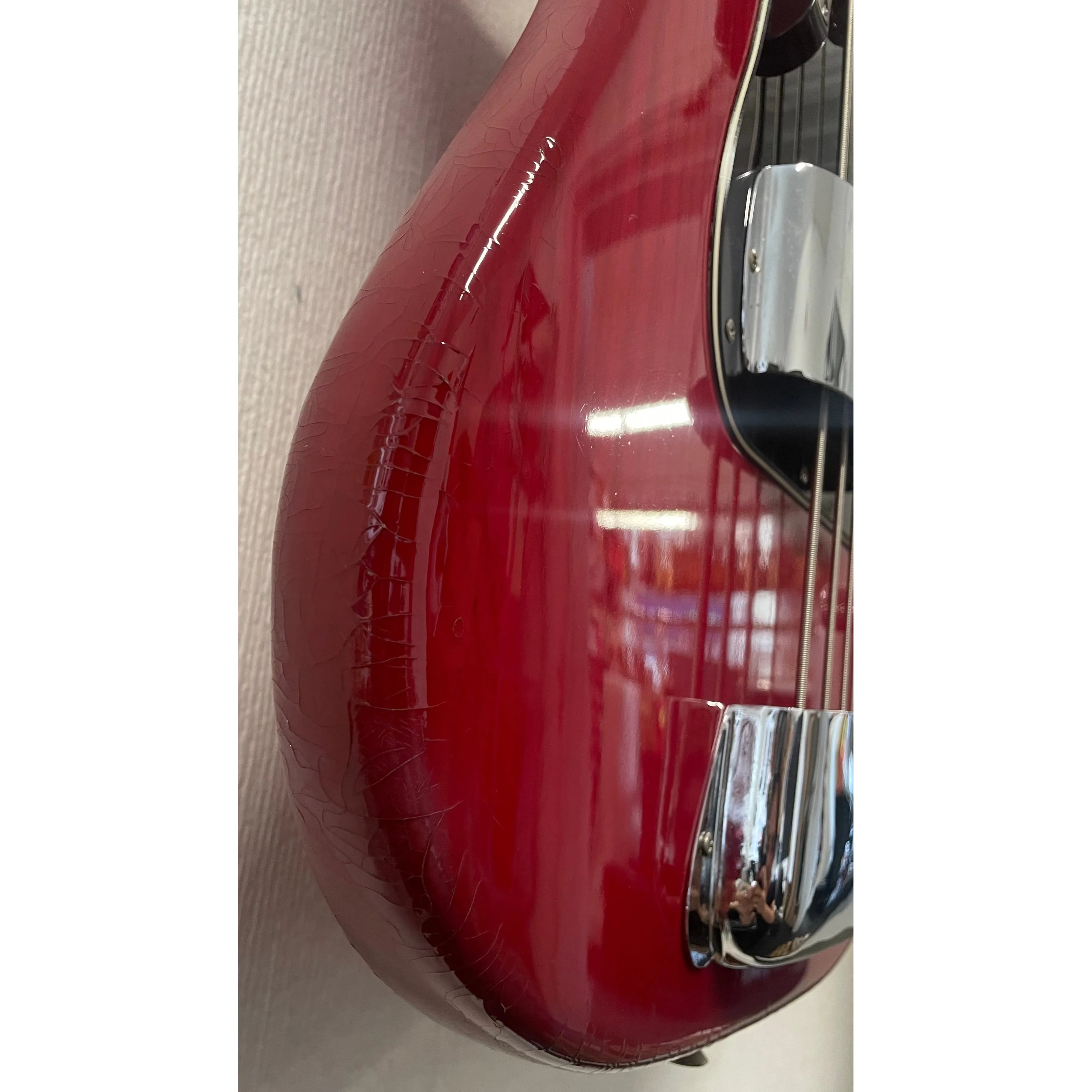 Fender Precision Bass Made in USA in Red, 1978, Pre-Owned
