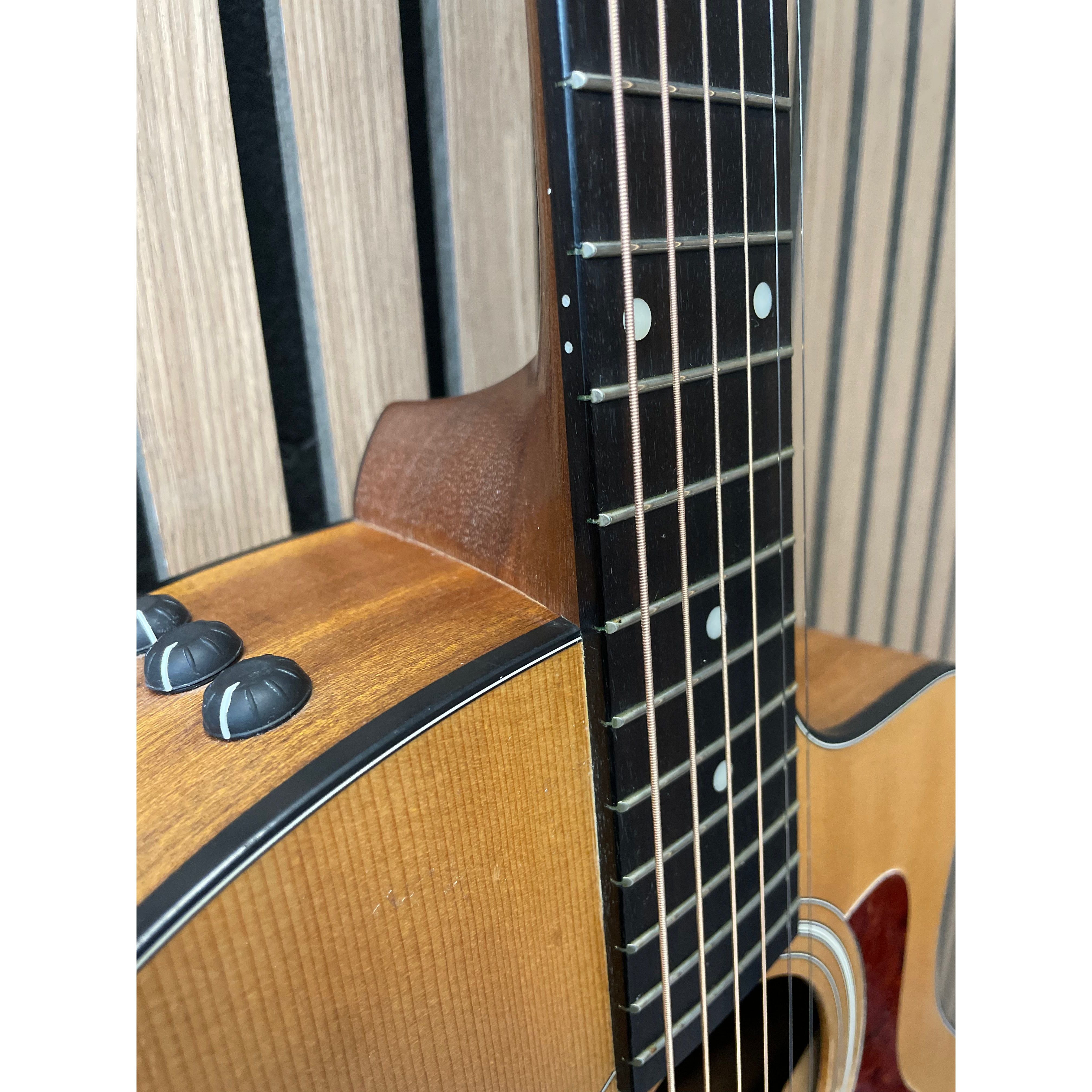 Taylor 114CE Grand Auditorium Sized Electro Acoustic Guitar in Natural with Hardcase Pre-Owned