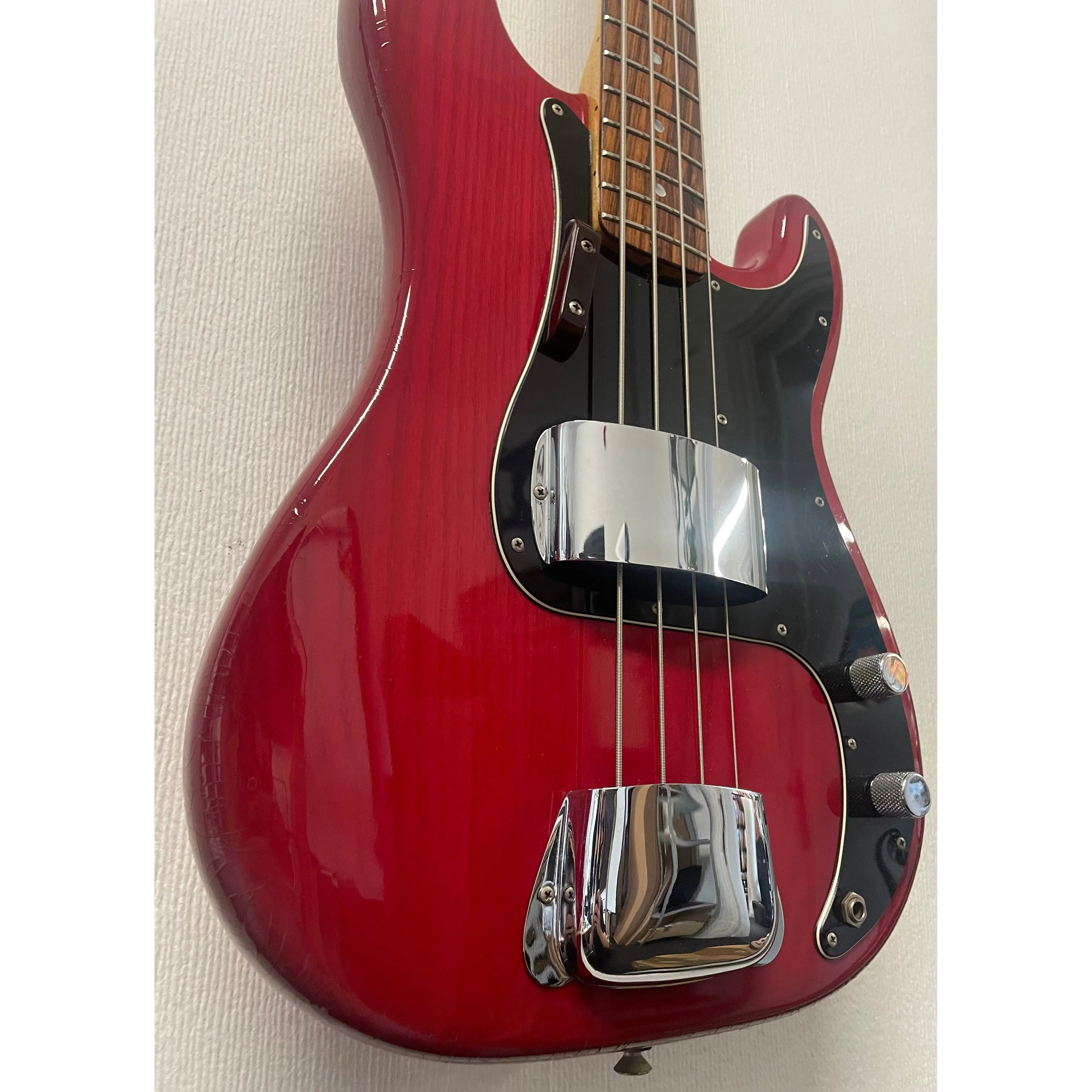Fender Precision Bass Made in USA in Red, 1978, Pre-Owned