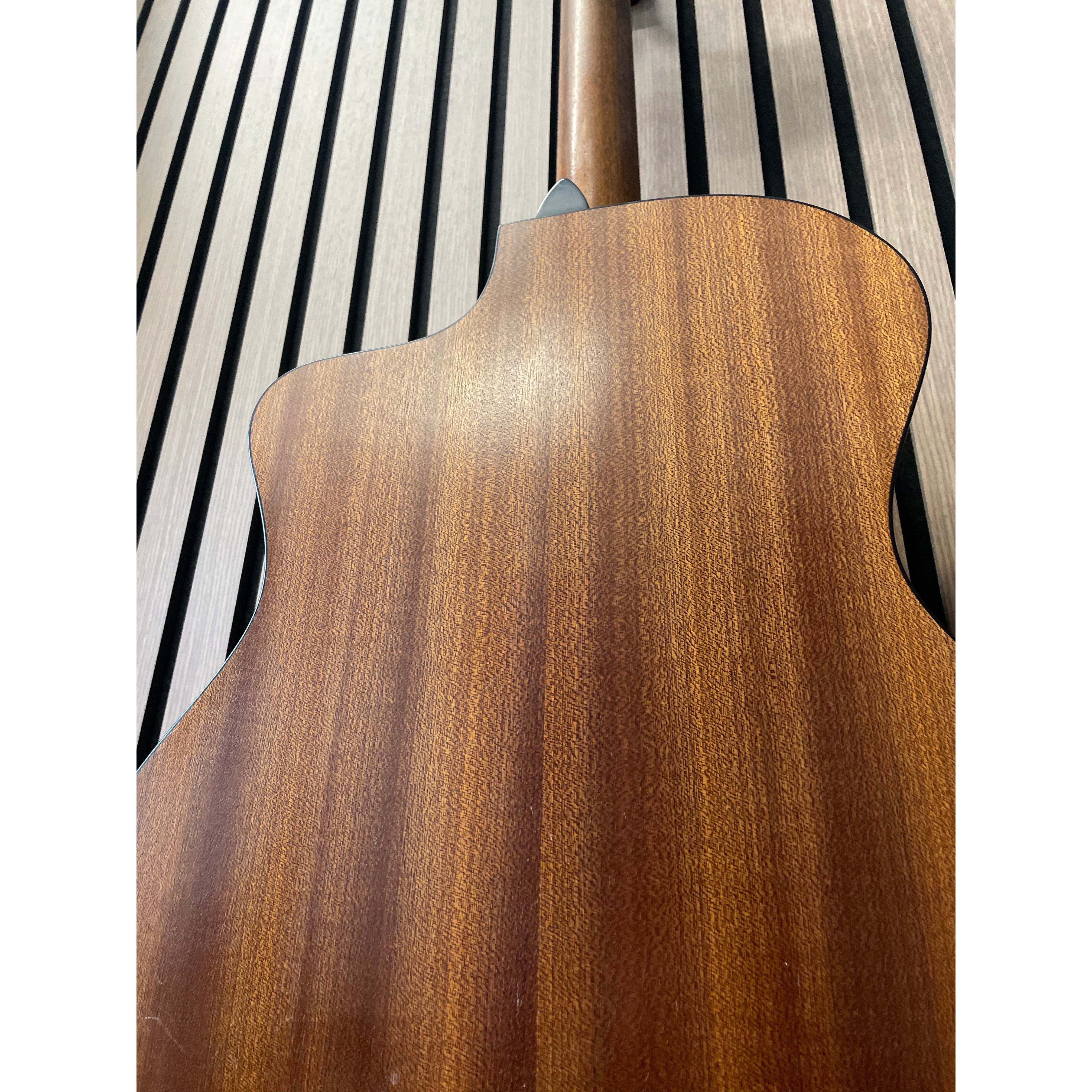 Taylor 114CE Grand Auditorium Sized Electro Acoustic Guitar in Natural with Hardcase Pre-Owned